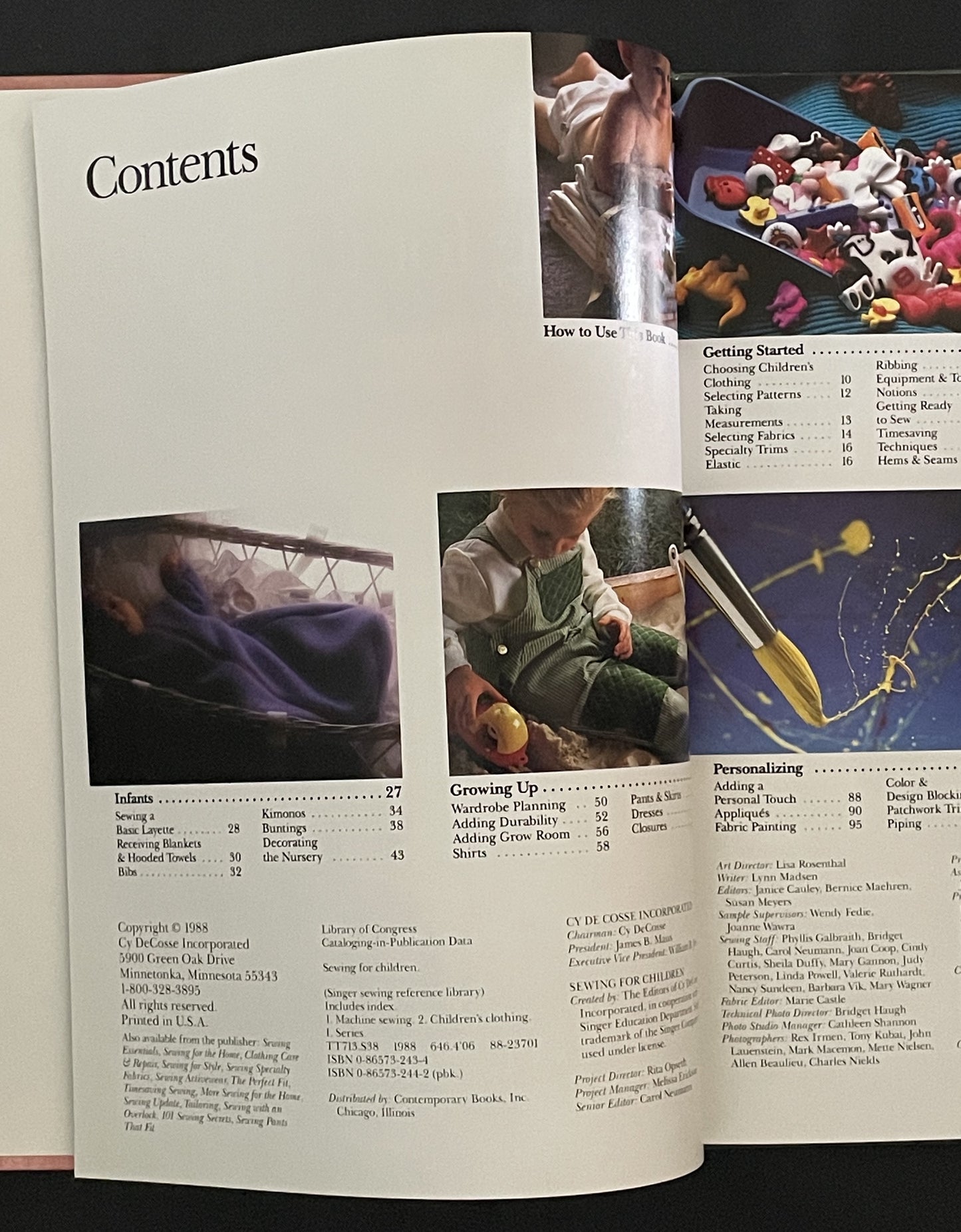 Sewing for Children by Cy DeCosse Incorporated, Singer Sewing