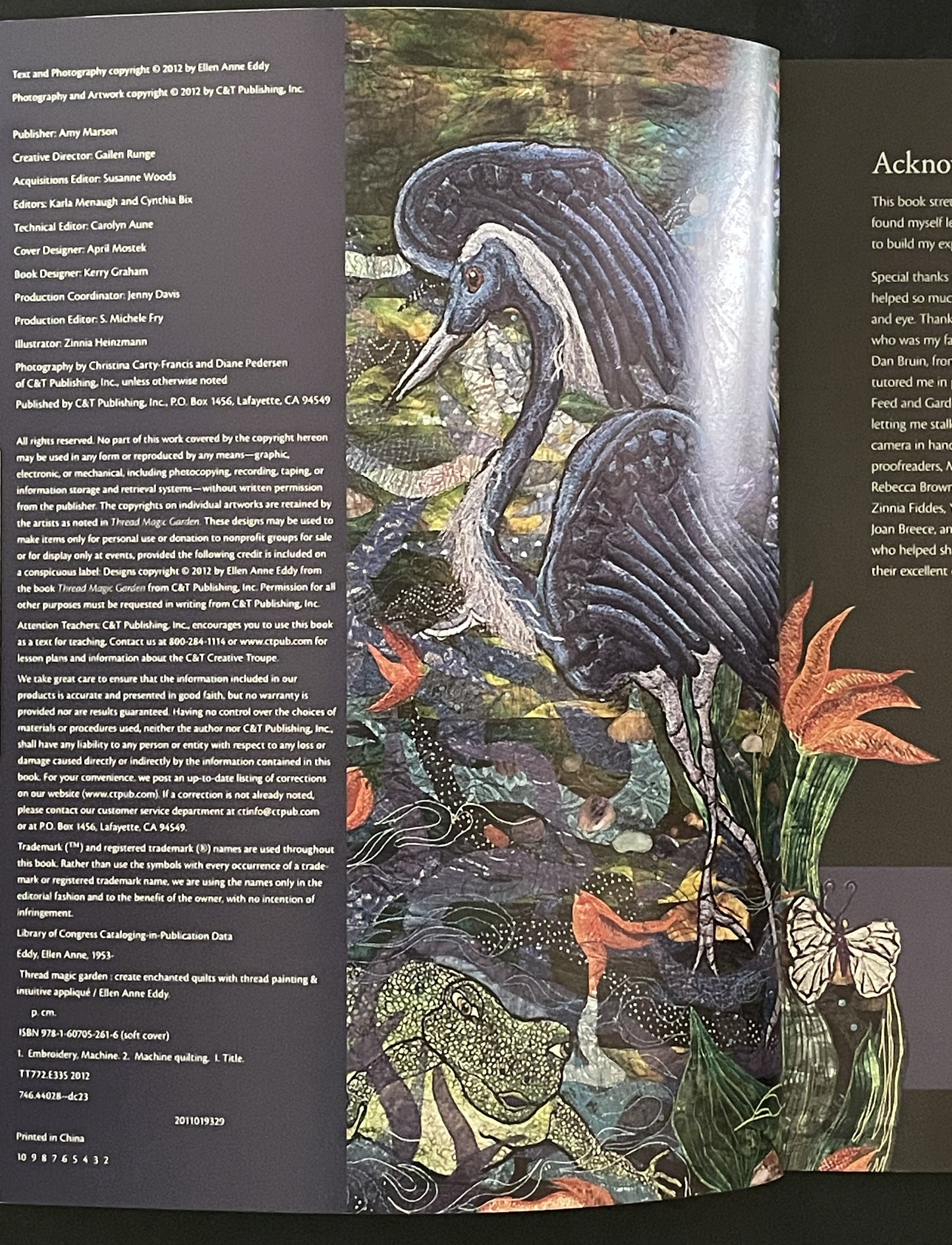 Thread Magic Garden by Ellen Anne Eddy