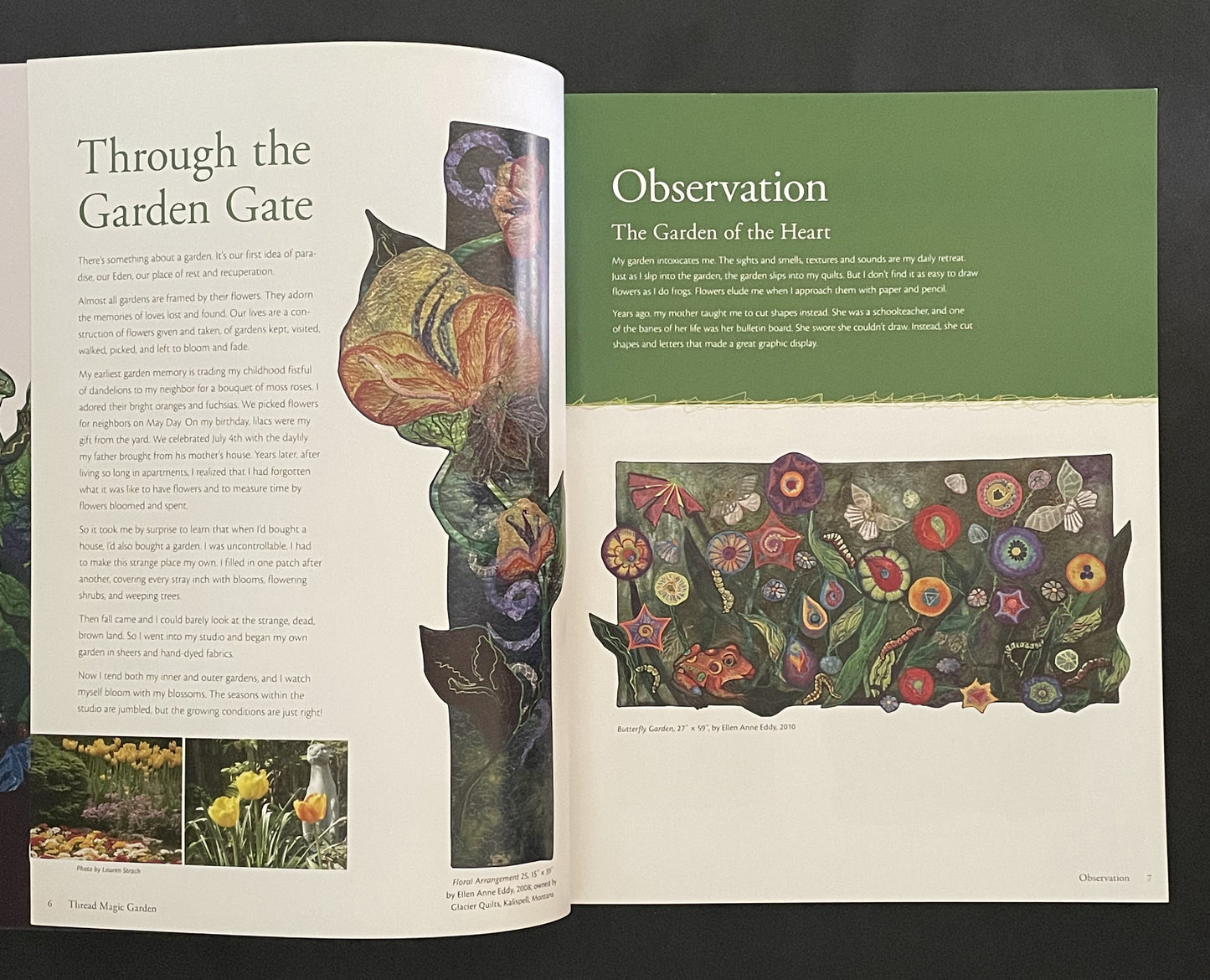 Thread Magic Garden by Ellen Anne Eddy