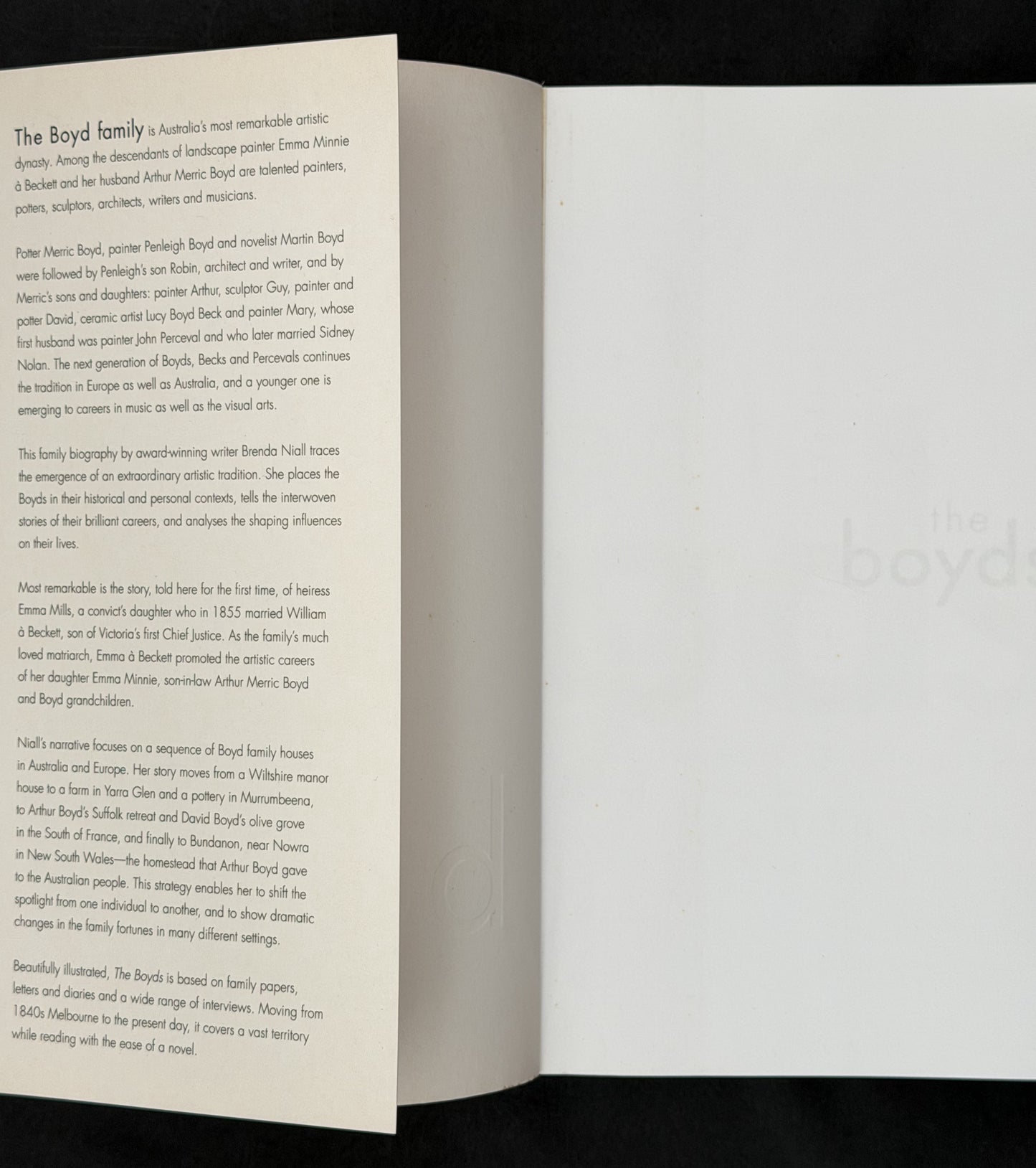 The Boyds by Brenda Niall