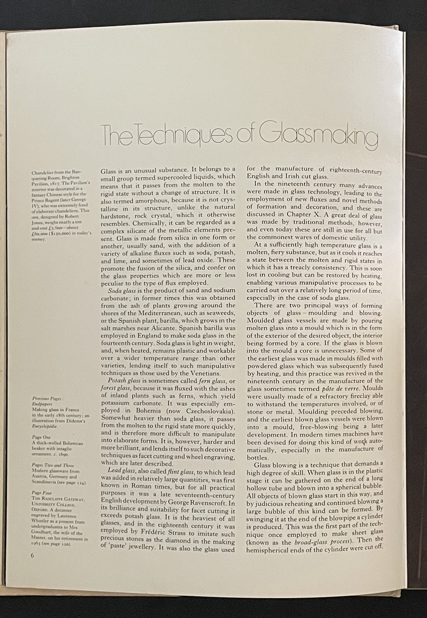 Glass and Glassware by George Savage