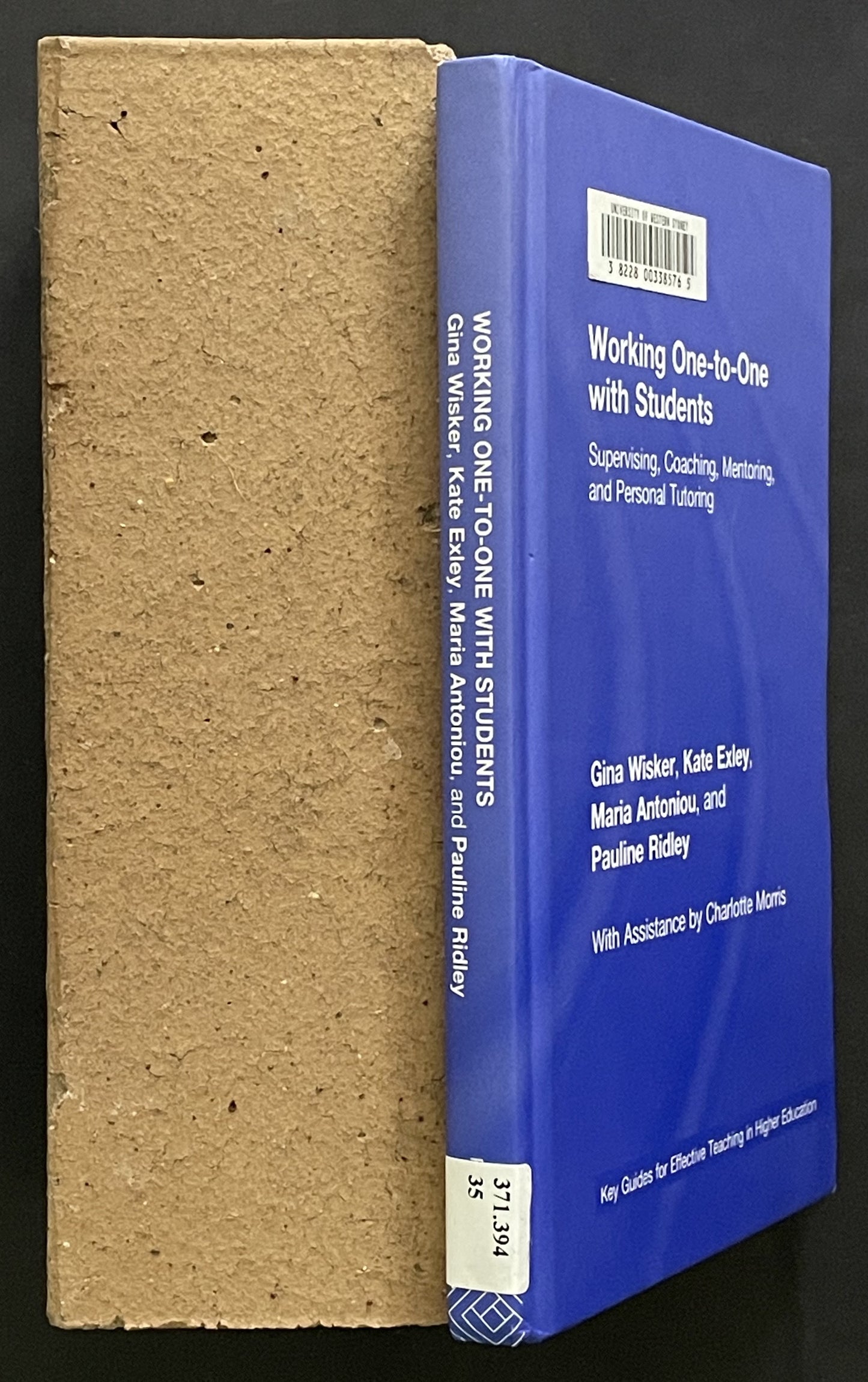 Working One-to-one with Students by Gina Wisker, Kate Exley