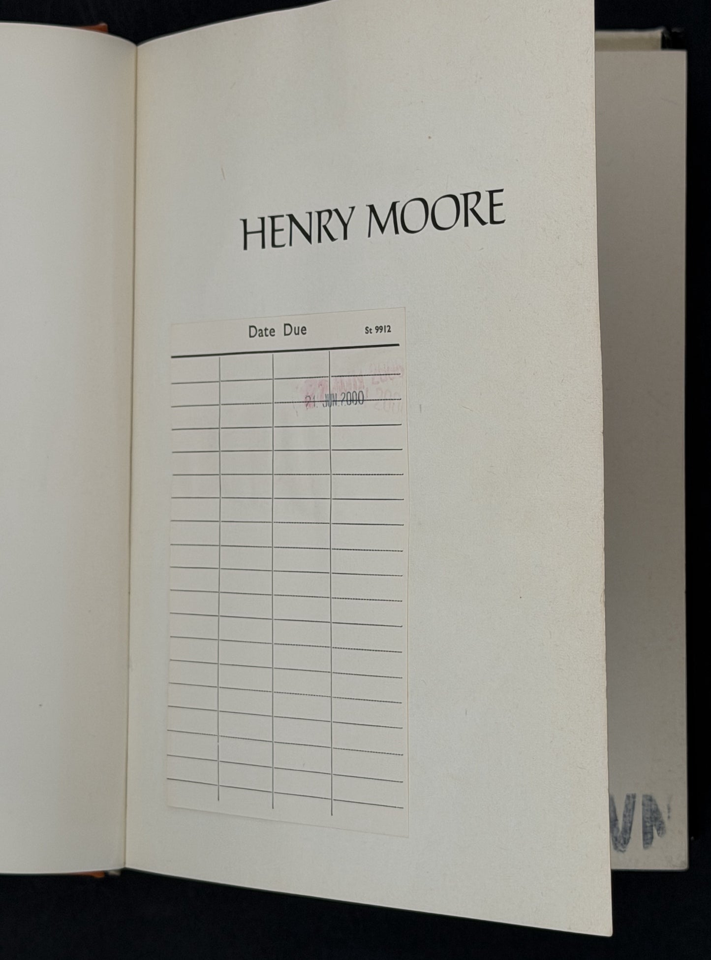 Henry Moore: A Study of his Life and Work by Herbert Read