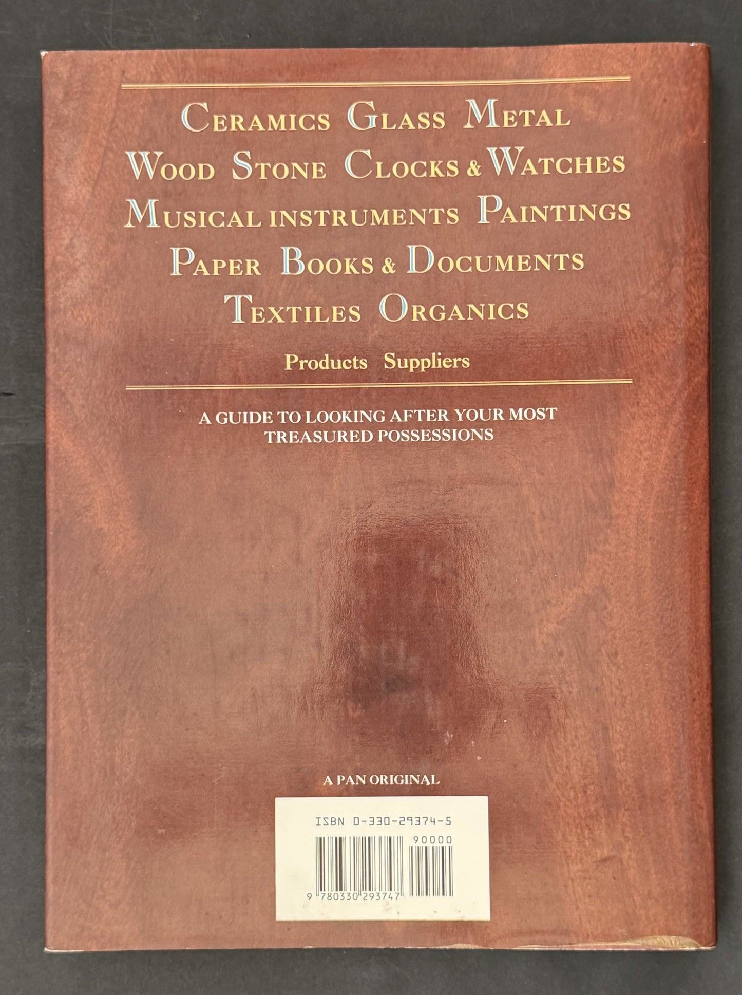 Looking After Antiques by Anna Plowden, Frances Halahan