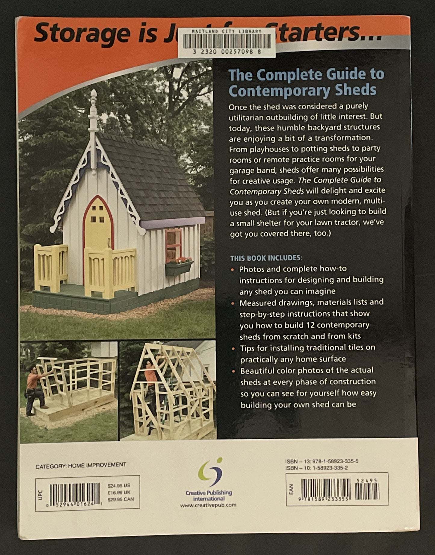 Black & Decker The Complete Guide to Contemporary Sheds by Philip Schmidt