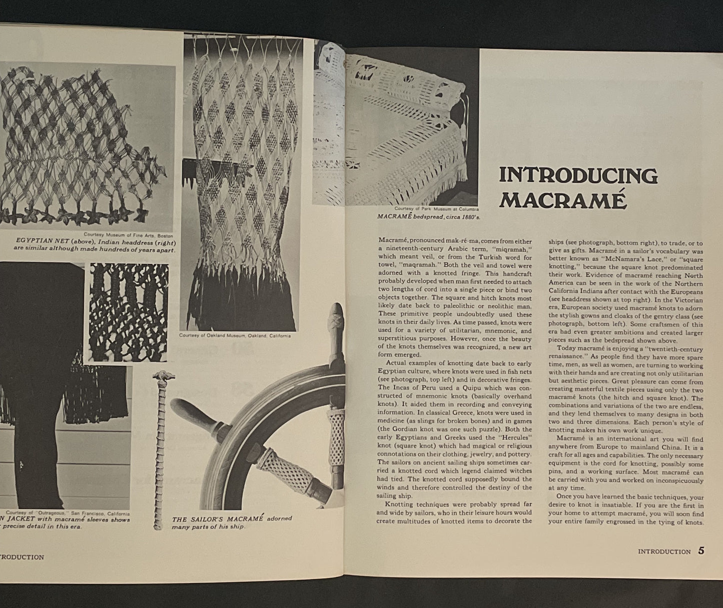 Macrame [creative Knot-tying, Techniques and Projects] by Sunset Books