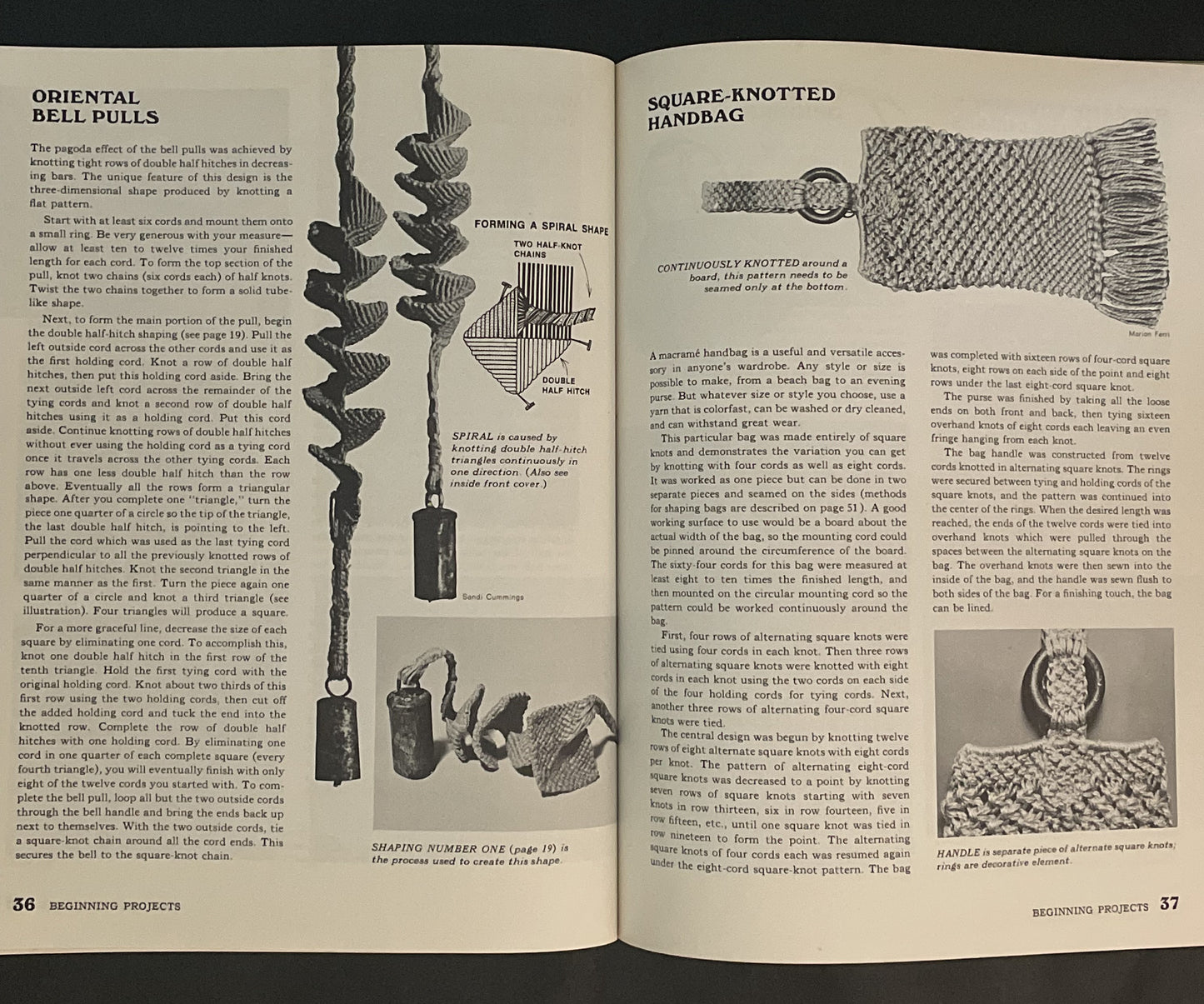 Macrame [creative Knot-tying, Techniques and Projects] by Sunset Books