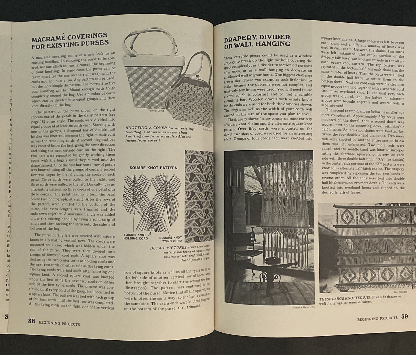 Macrame [creative Knot-tying, Techniques and Projects] by Sunset Books
