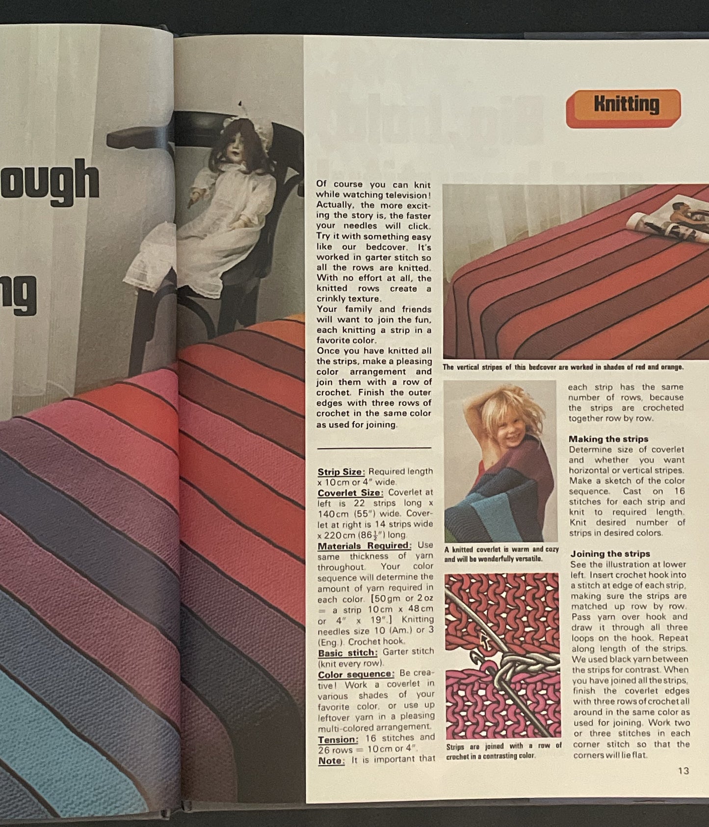 HOME DECORATING WITH KNITTING AND CROCHET by Books for Pleasure