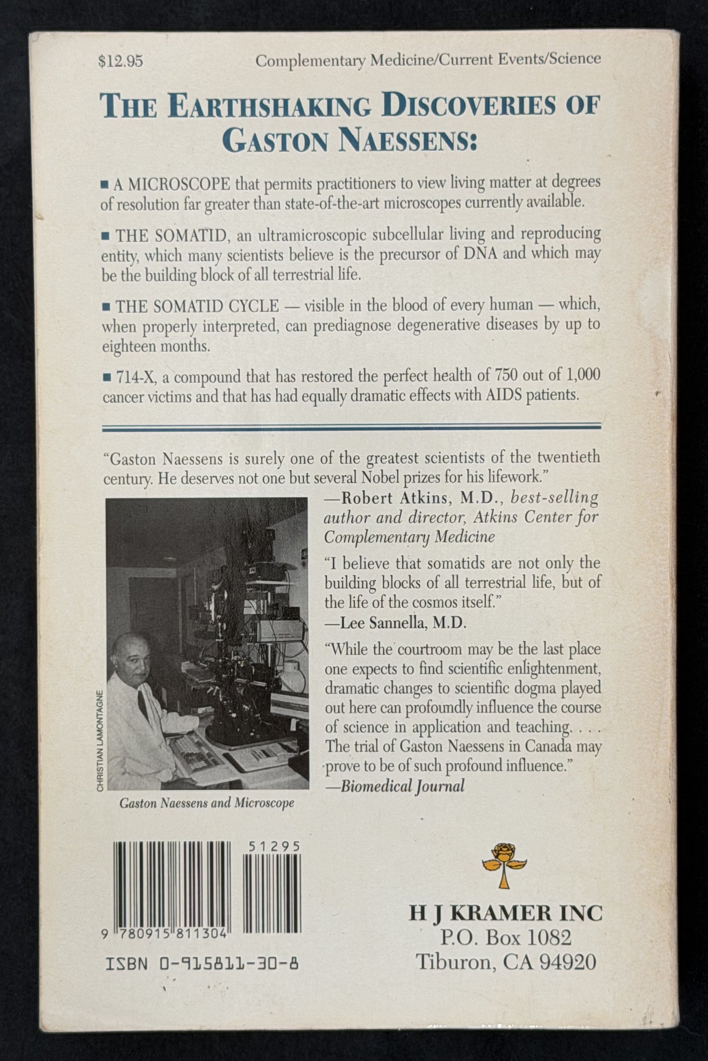 The Persecution and Trial of Gaston Naessens by Christopher Bird