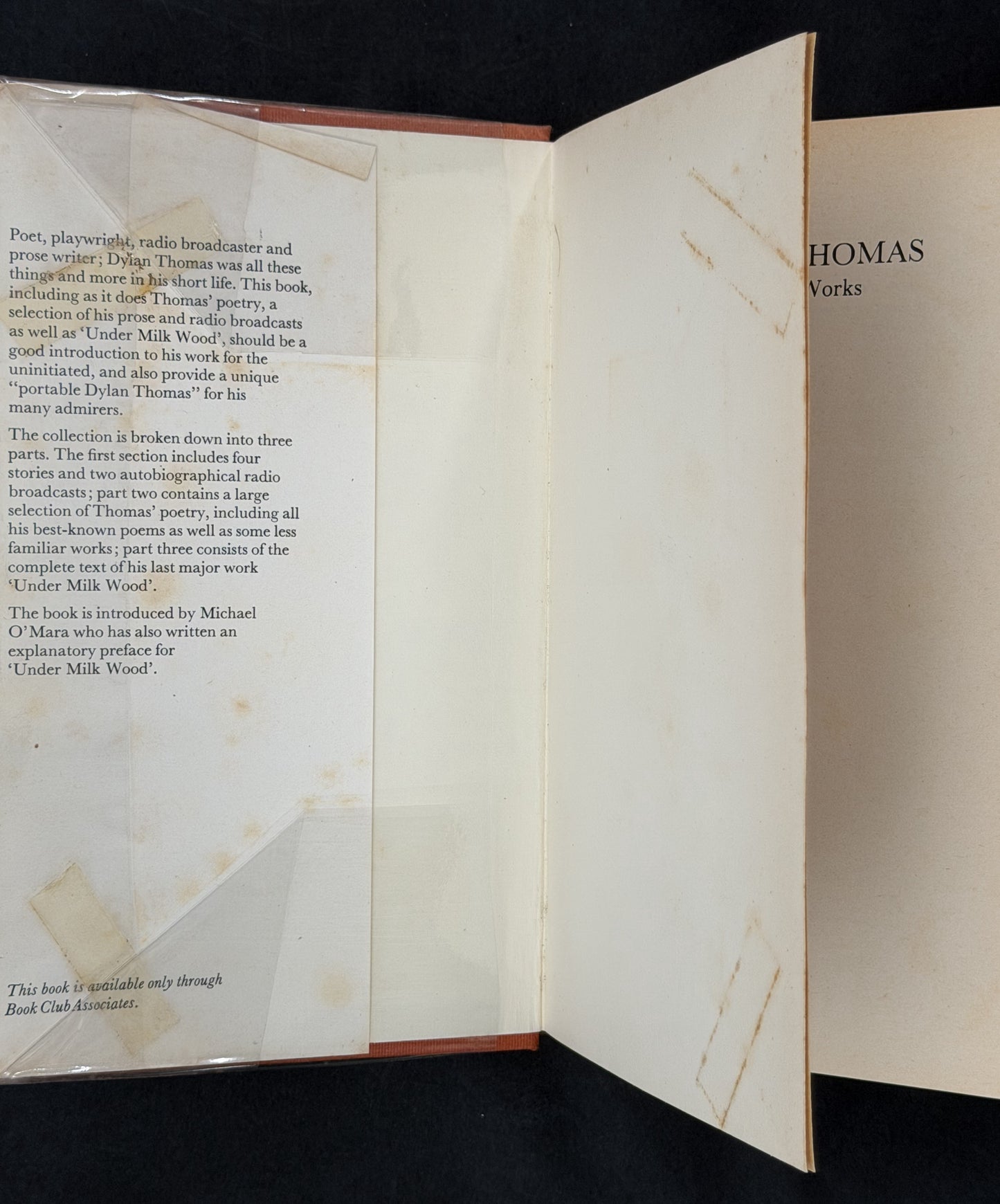 Selected Works by Dylan Thomas