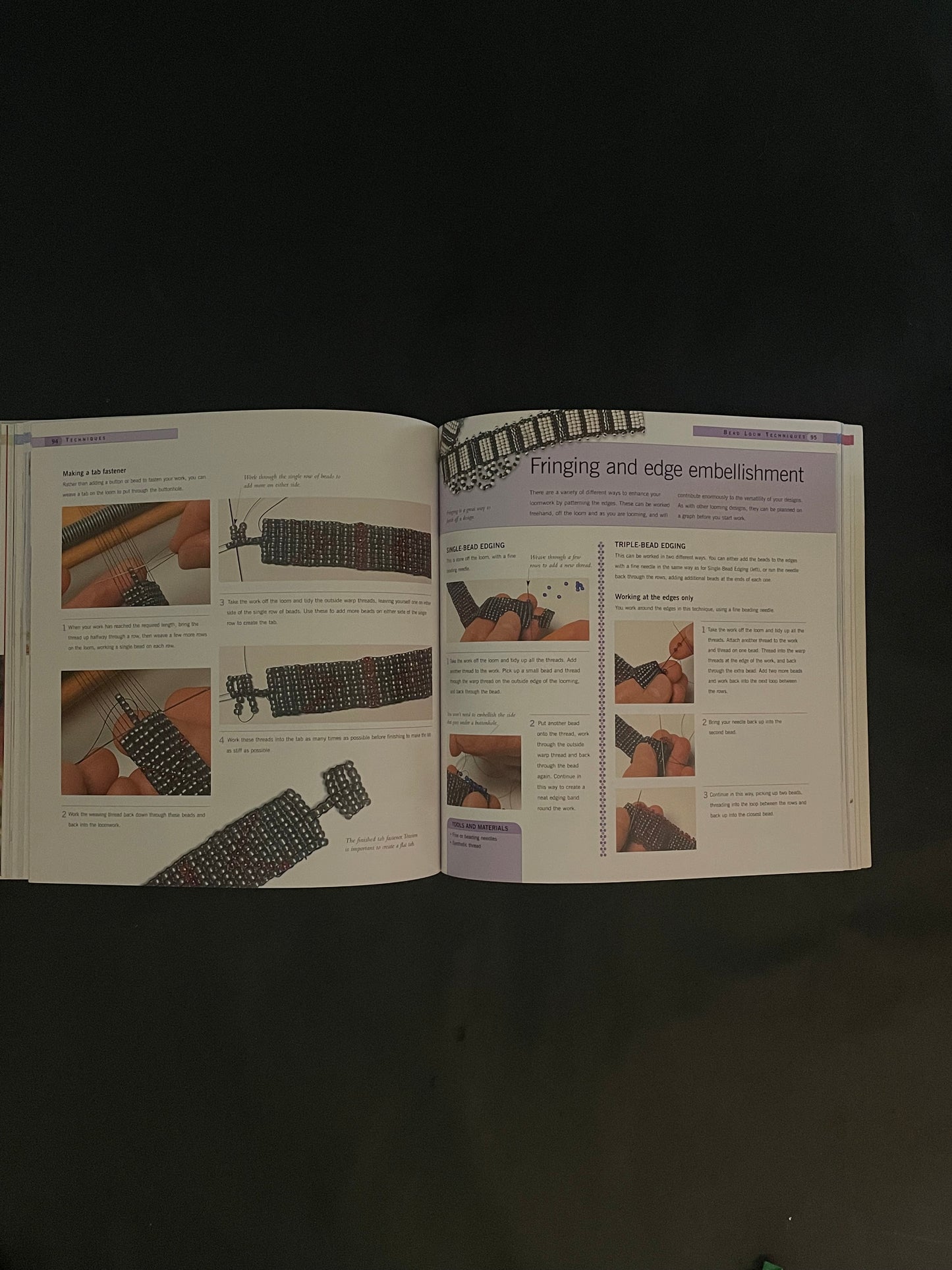 The Encyclopedia of Beading Techniques by Sara Withers, Stephanie Burnham