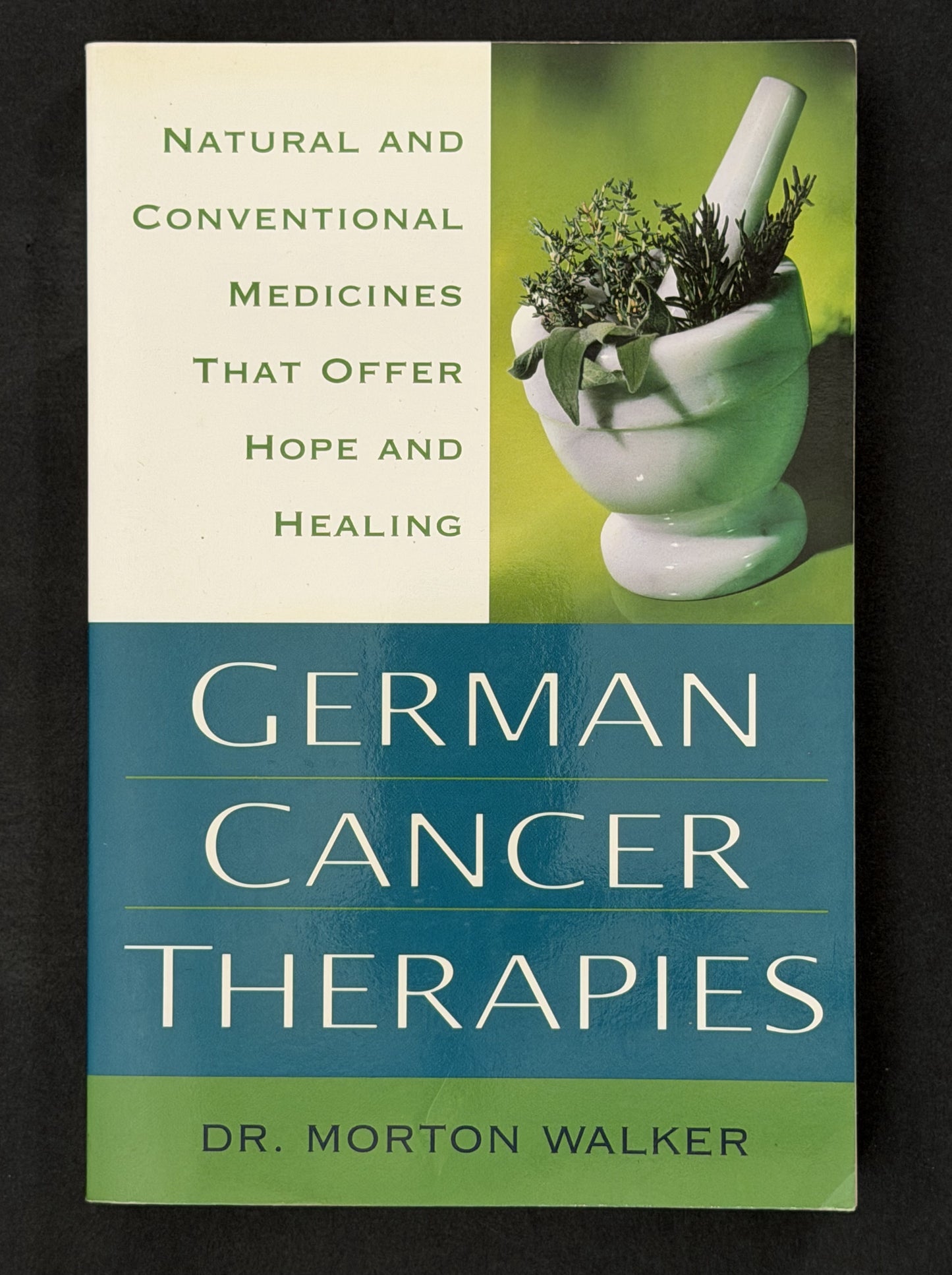 German Cancer Therapies by Morton Walker