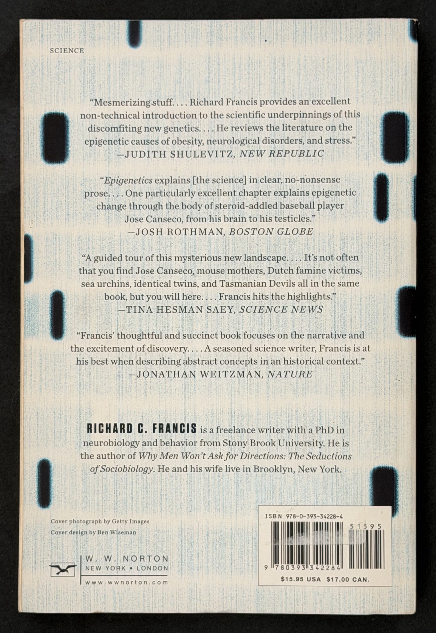 Epigenetics by Richard C Francis