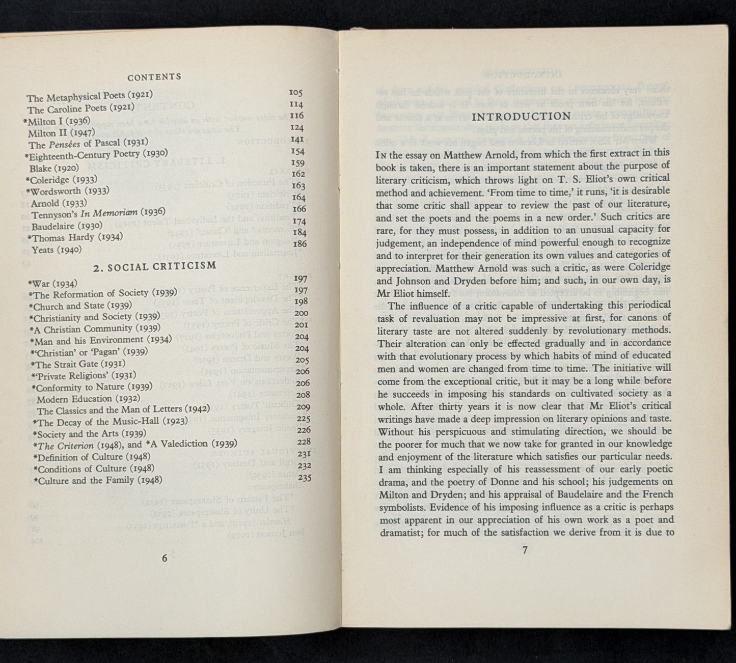 Selected Prose by T.S. Eliot