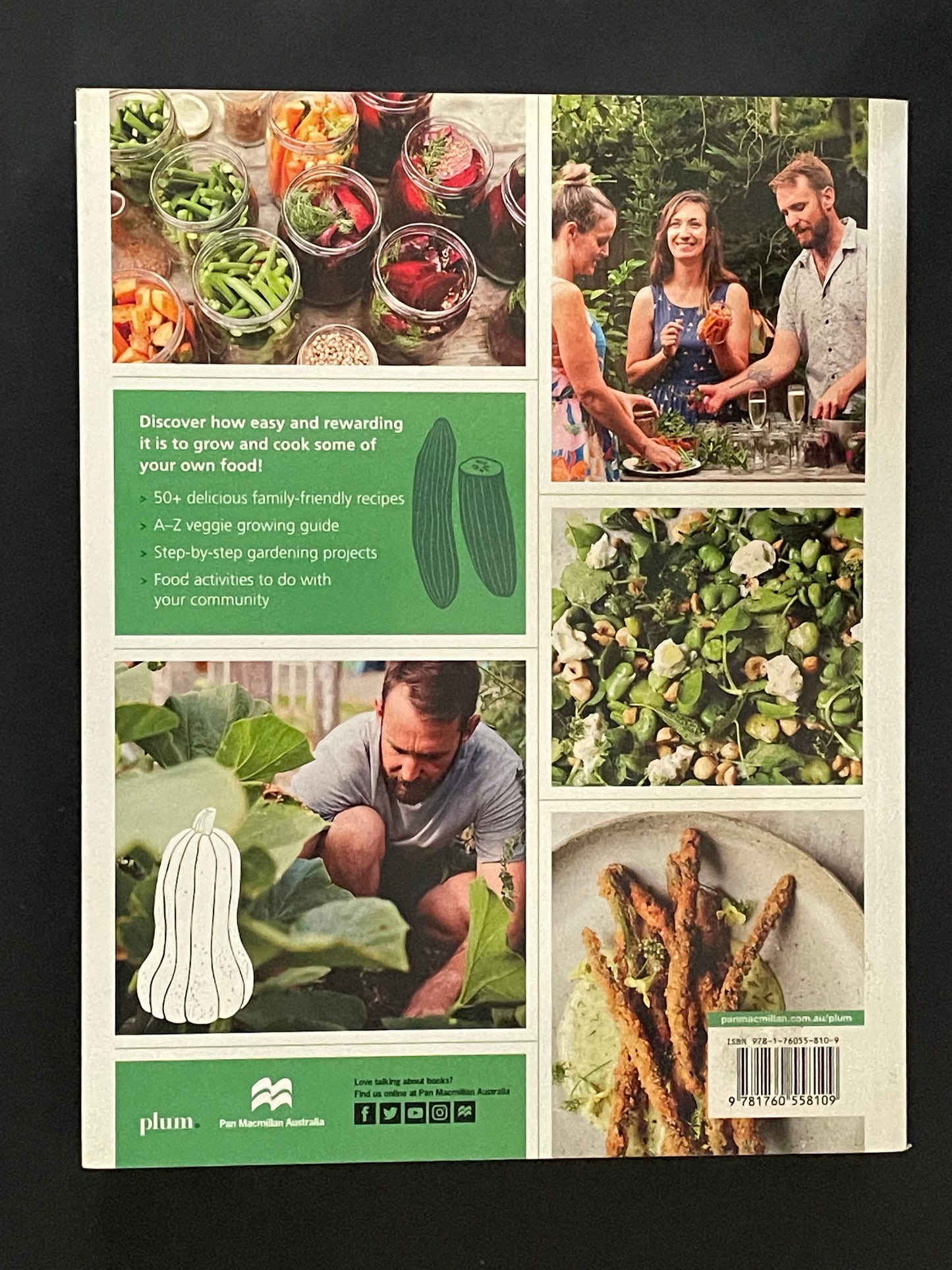 The Edible Garden Cookbook and Growing Guide by Paul West