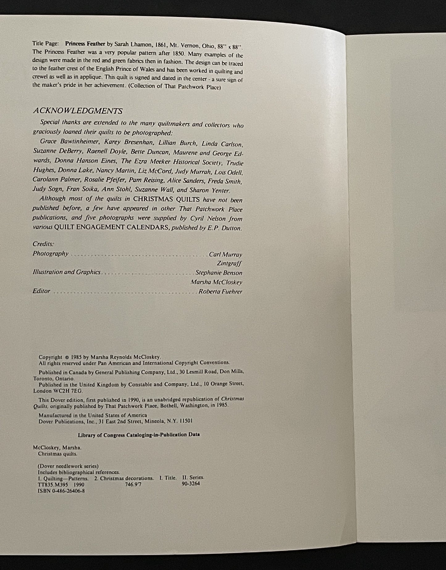 Christmas Quilts by Marsha McCloskey