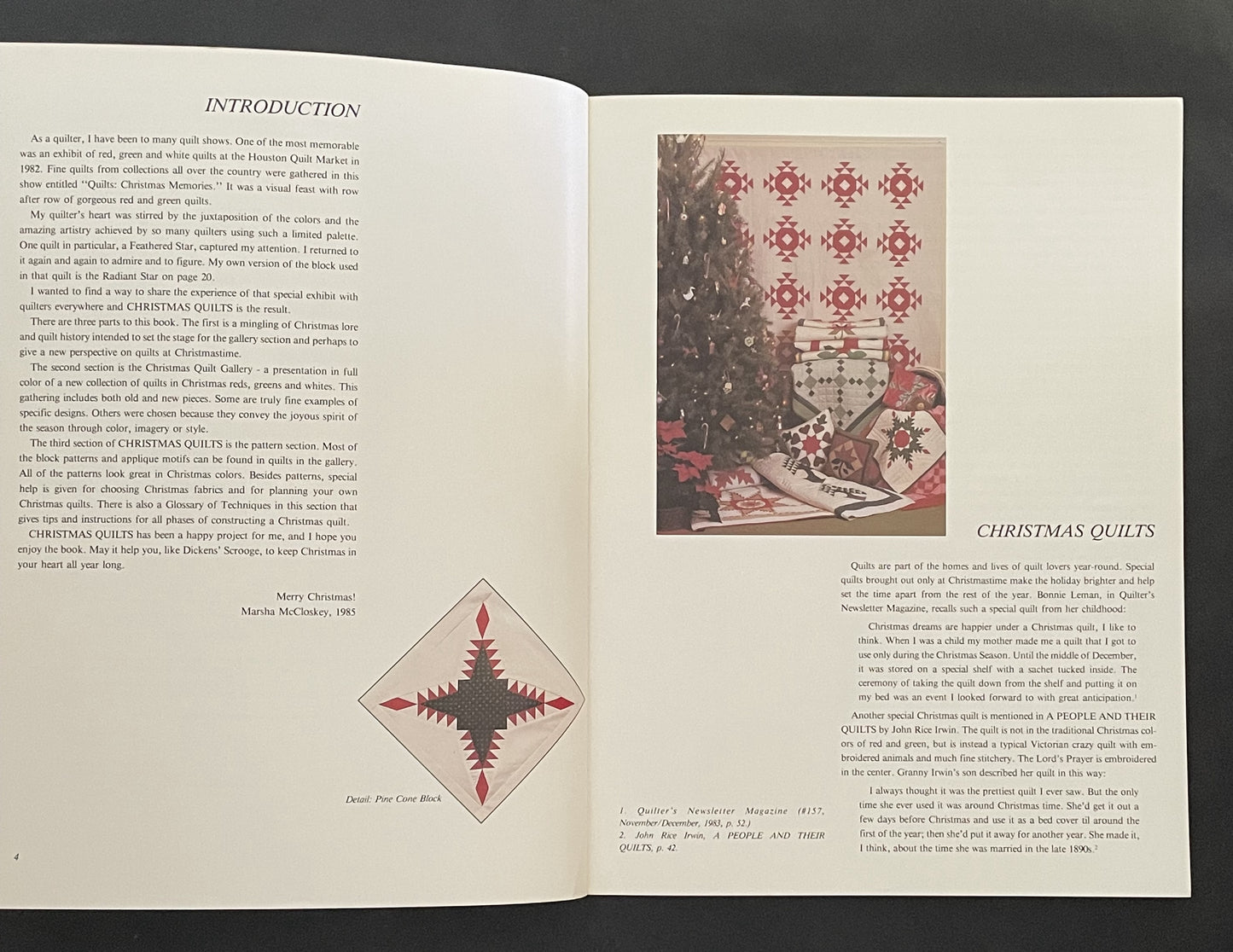 Christmas Quilts by Marsha McCloskey