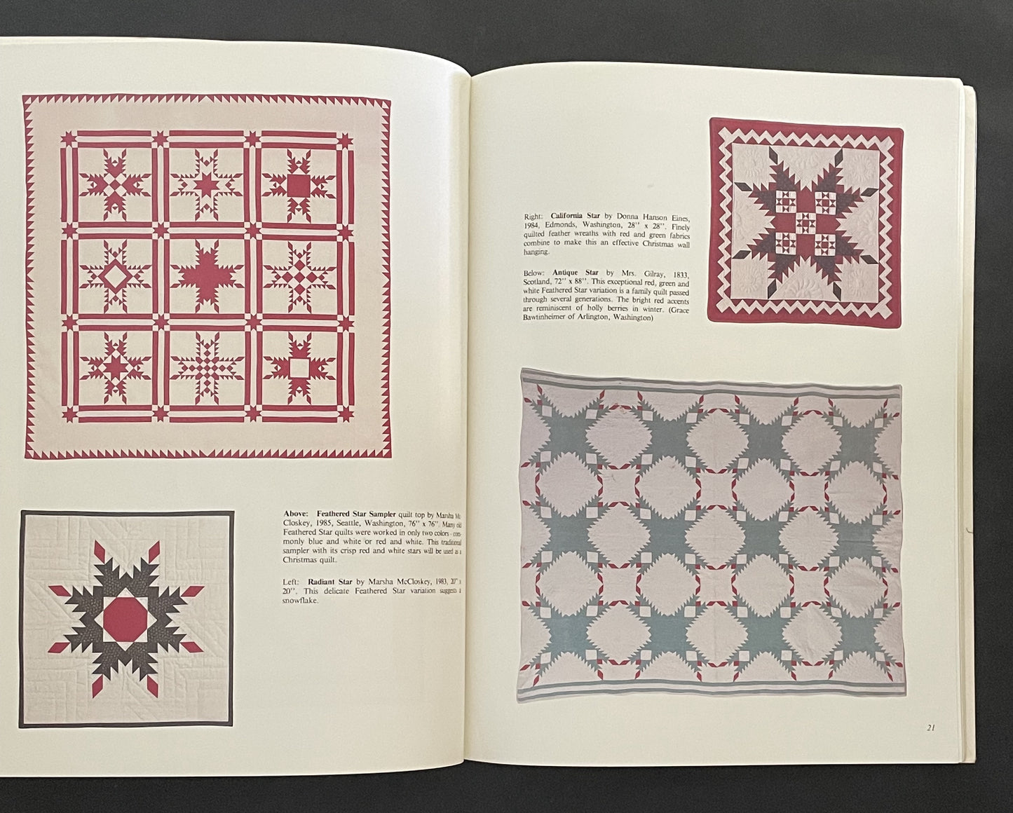 Christmas Quilts by Marsha McCloskey