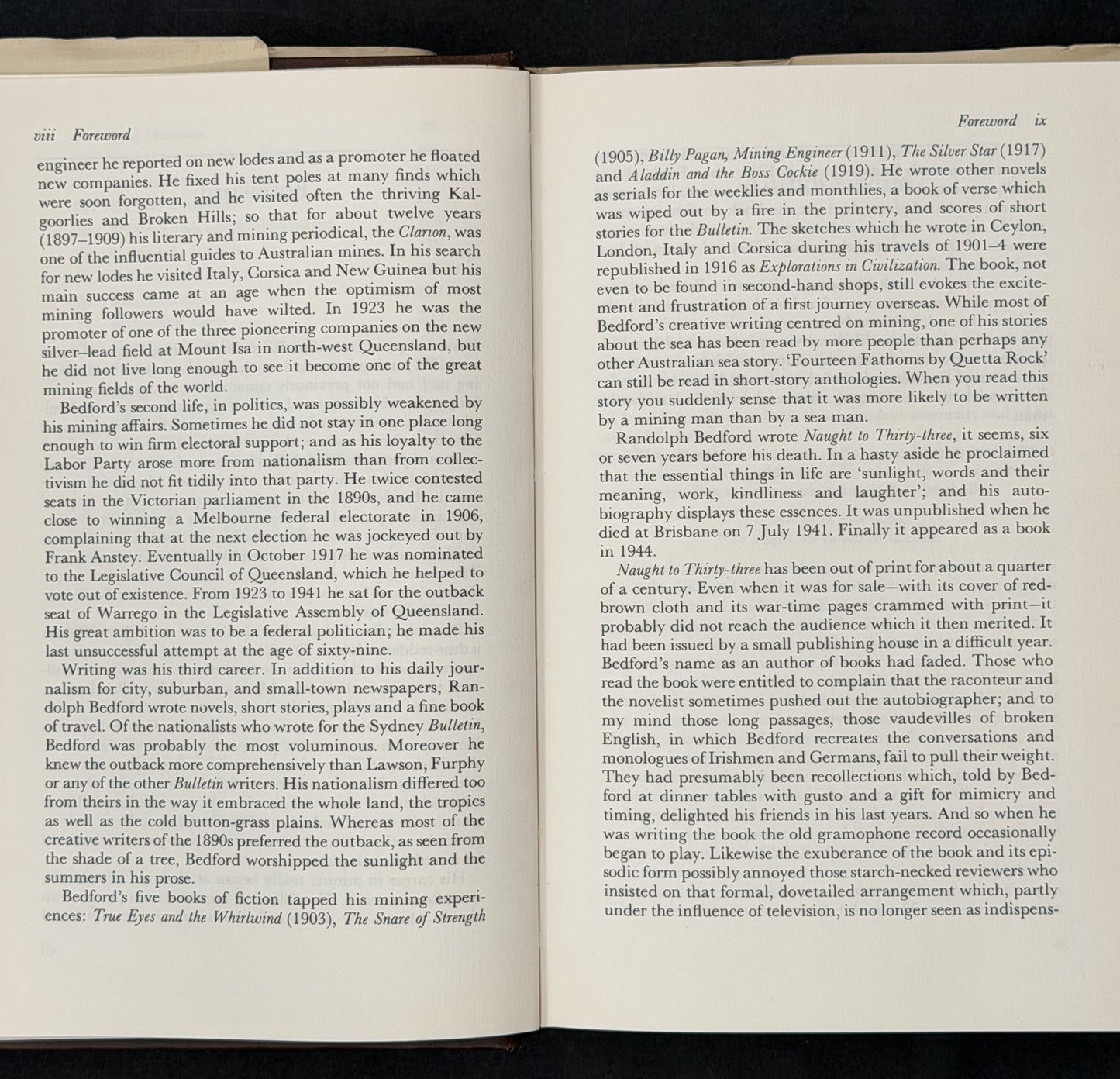 Naught to Thirty-three by Randolph Bedford