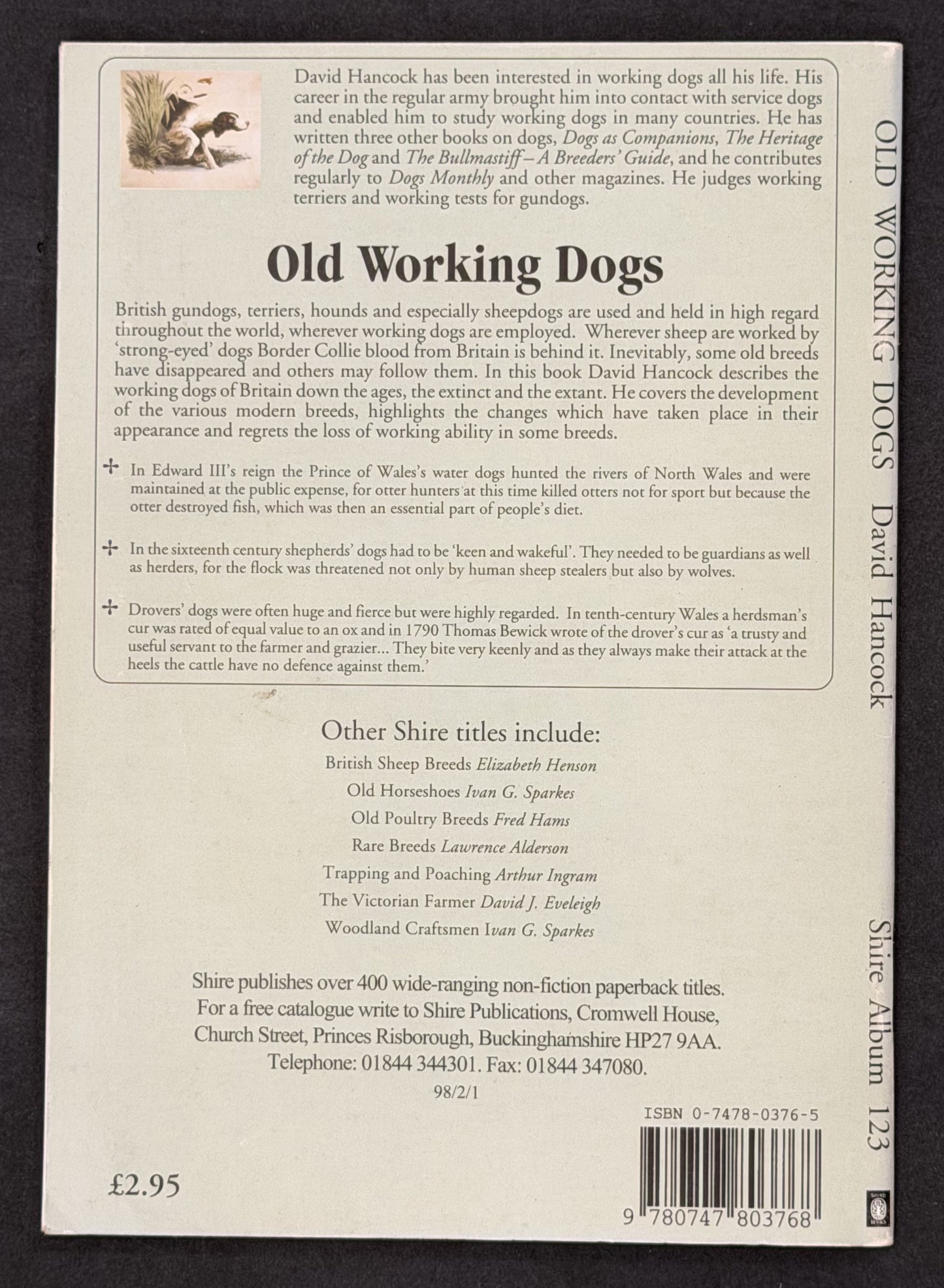 Old Working Dogs by David Hancock