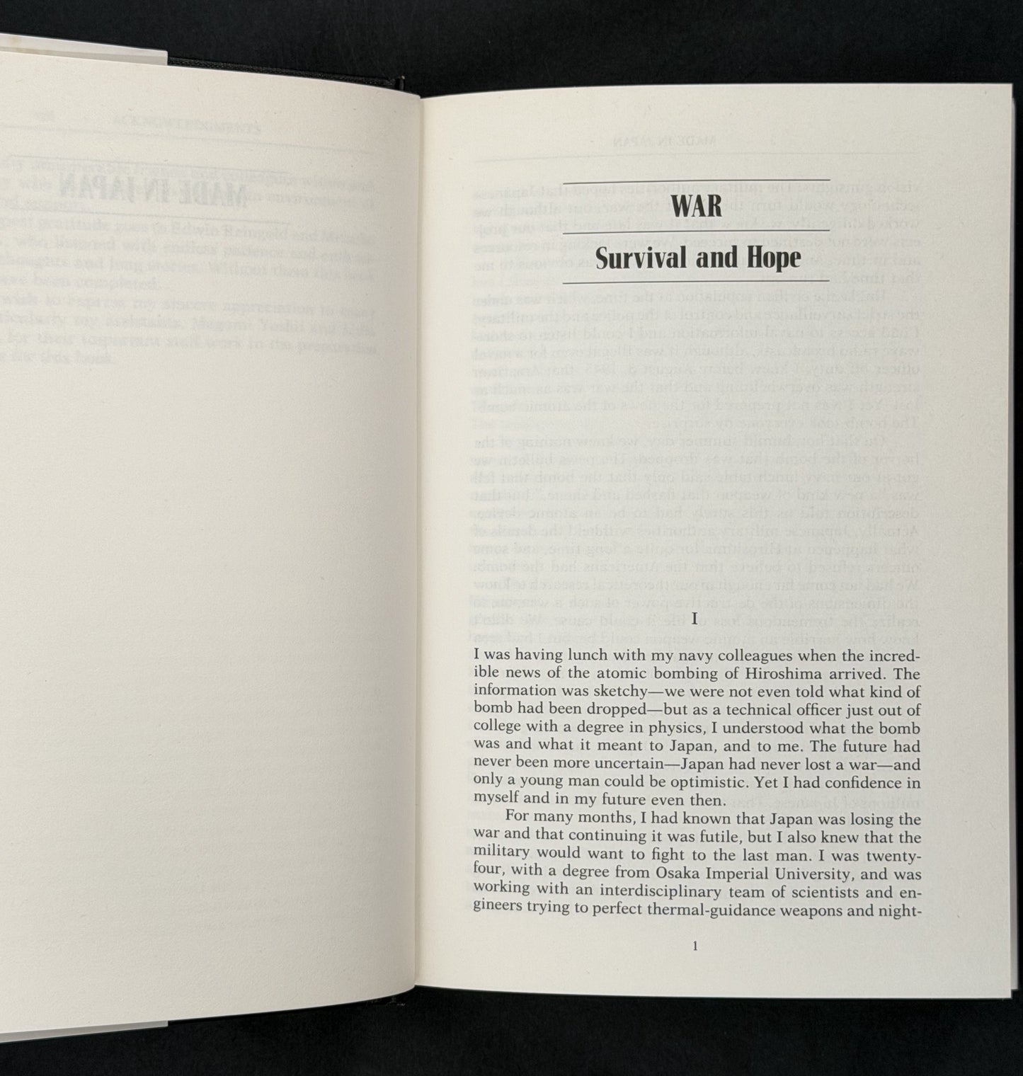 Made in Japan by Akio Morita, Edwin M. Reingold, Mitsuko Shimomura