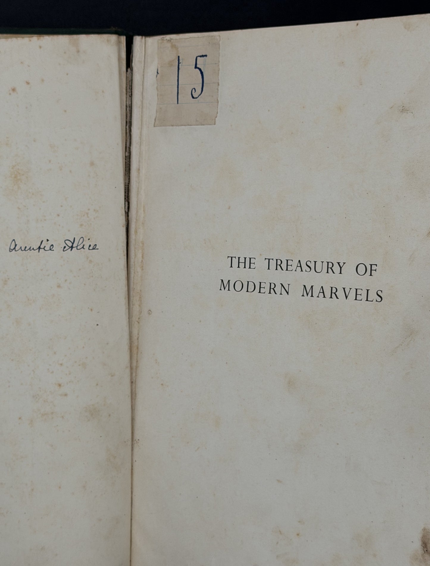 The Treasury of Modern Marvels by John R. Crossland and J. M. Parrish