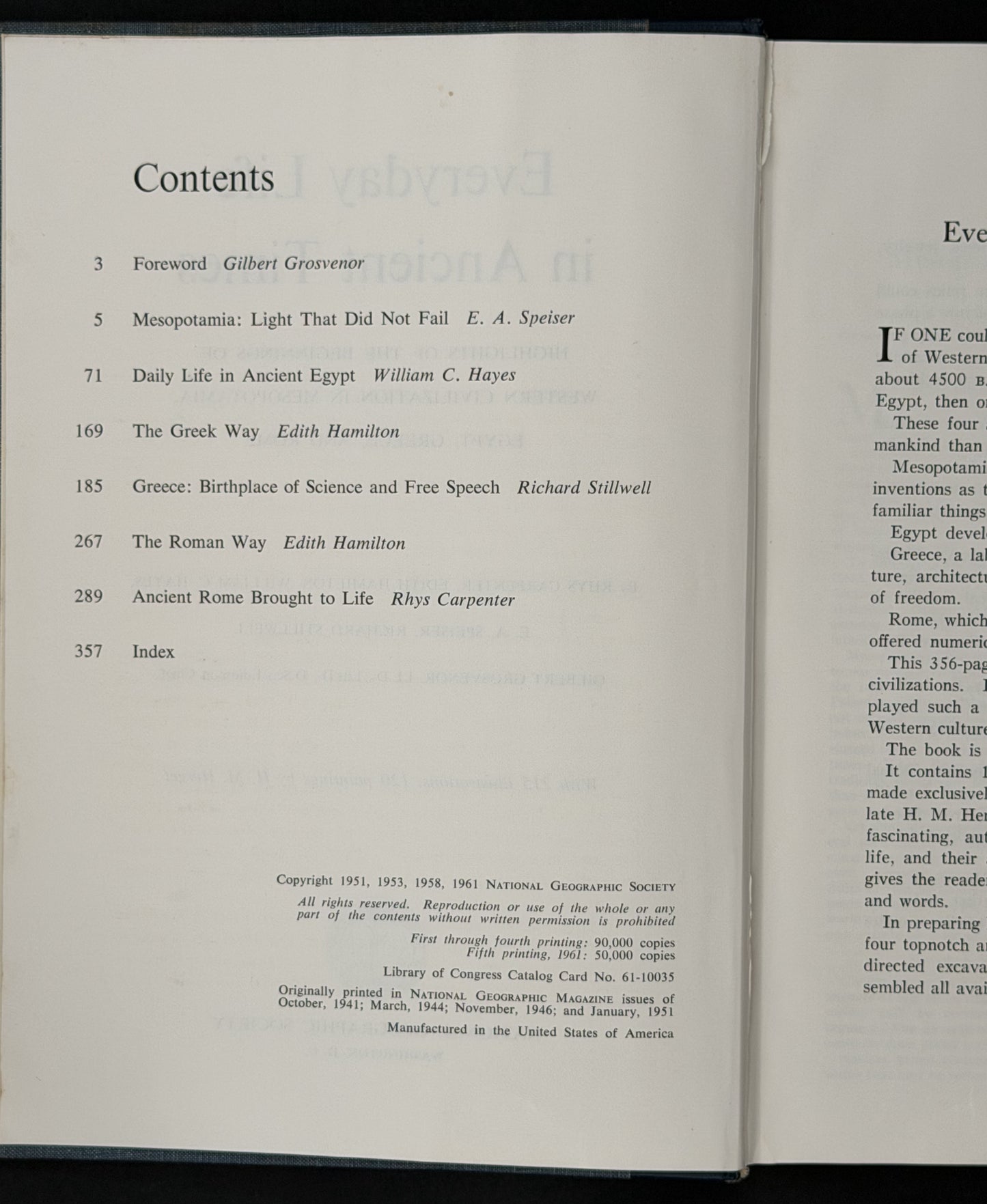 Everyday Life in Ancient Times by Gilbert Grosvenor et al.