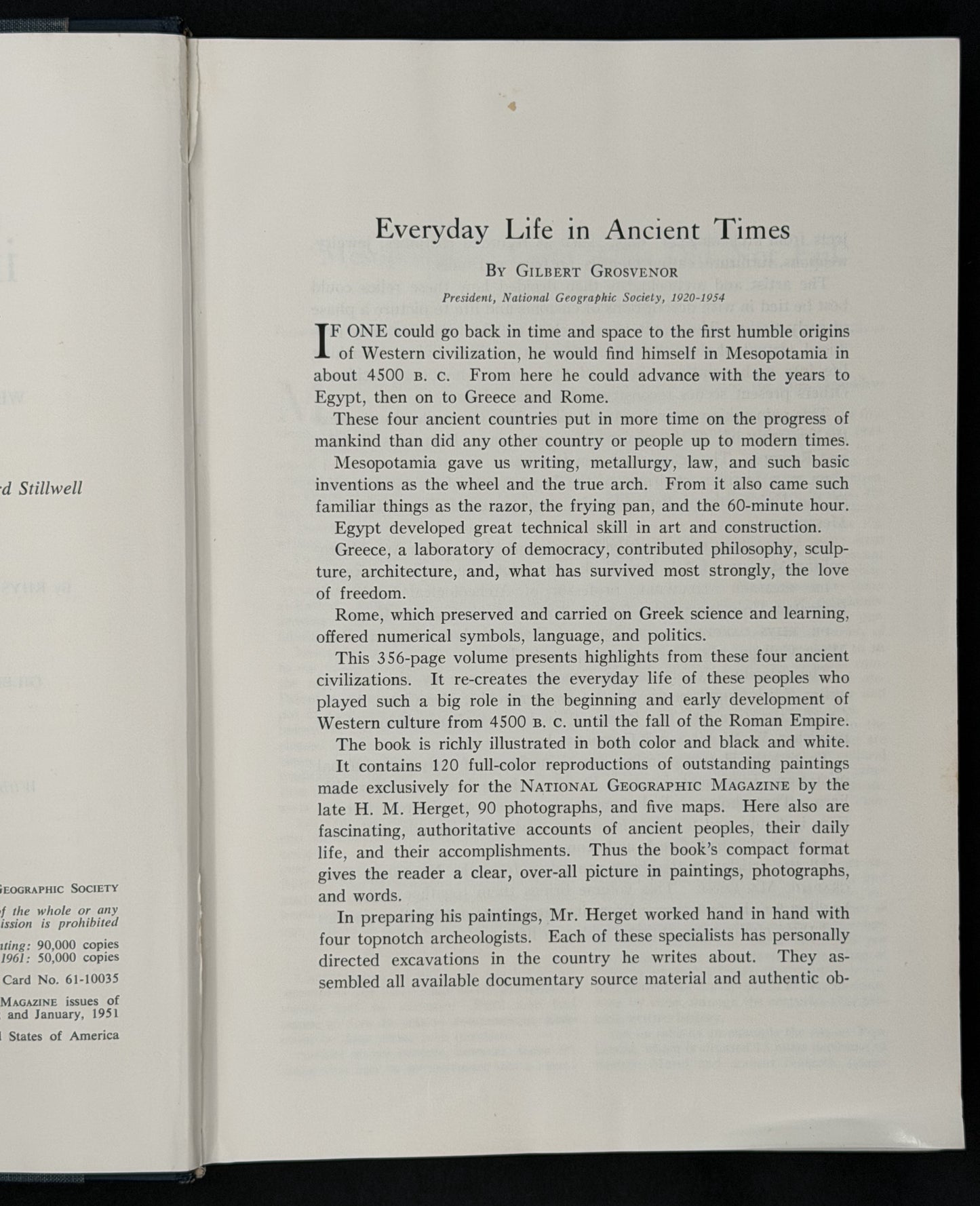 Everyday Life in Ancient Times by Gilbert Grosvenor et al.