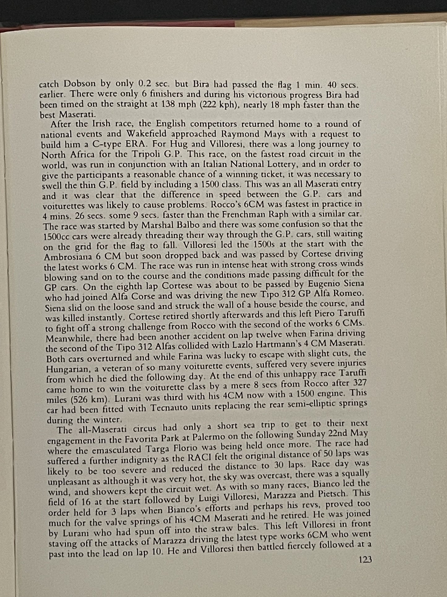 The Racing Fifteen-hundreds by David Venables
