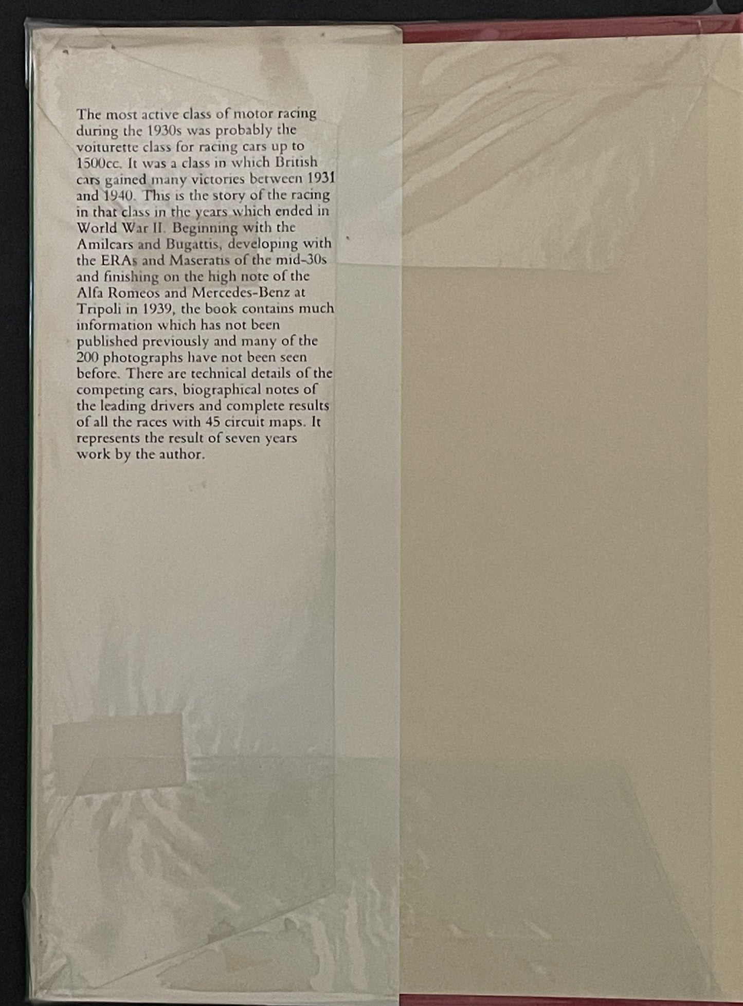 The Racing Fifteen-hundreds by David Venables