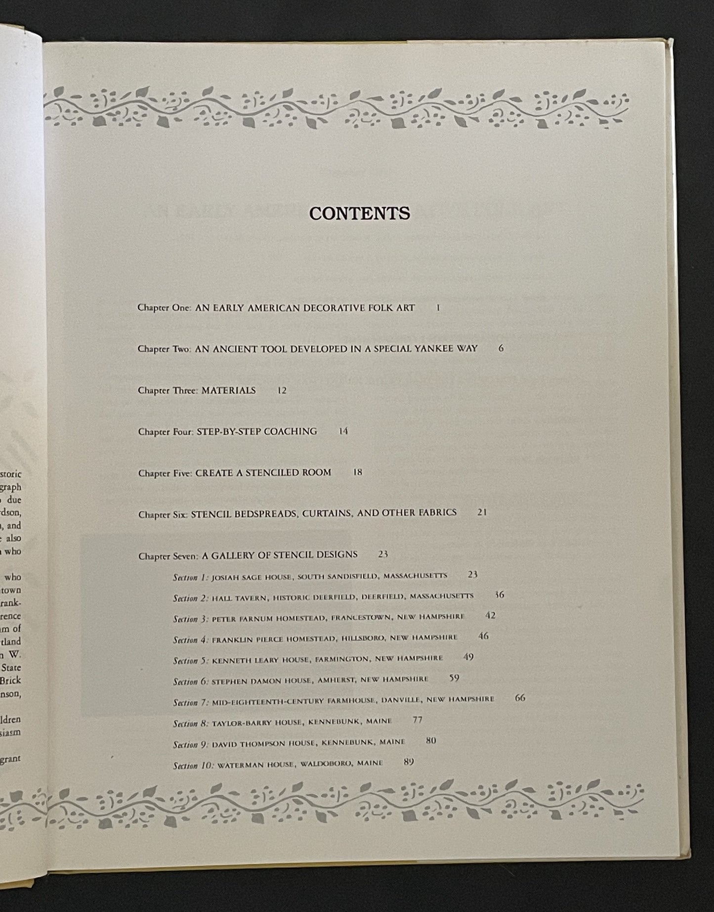 Early American Wall Stencils in Color by Alice Bancroft Fjelstul