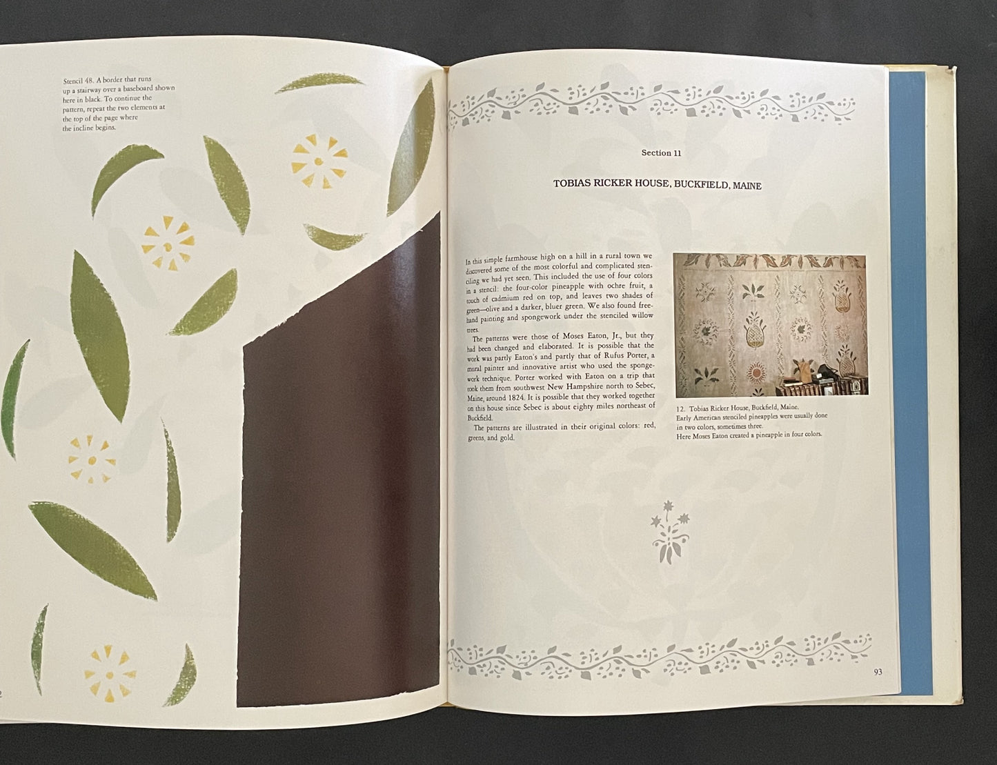 Early American Wall Stencils in Color by Alice Bancroft Fjelstul