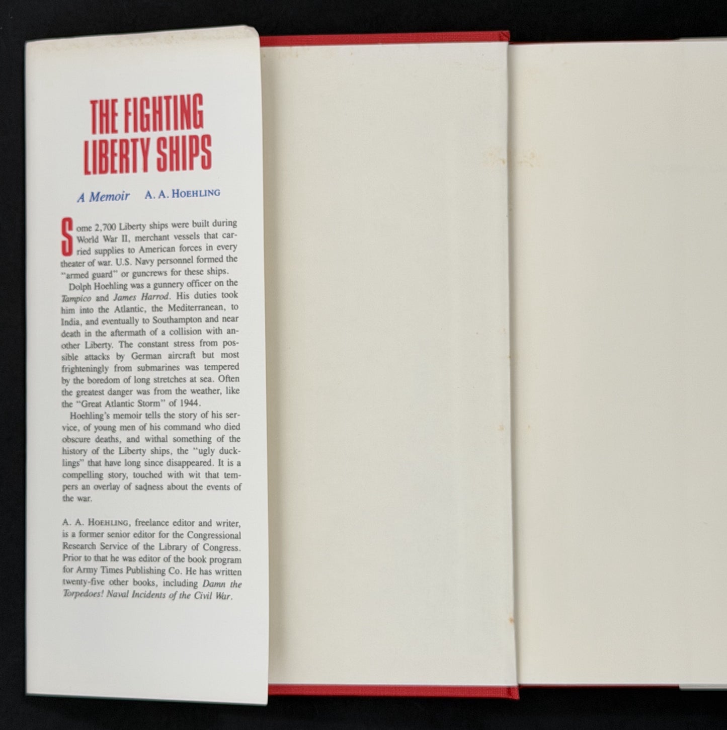 The Fighting Liberty Ships by Adolph A. Hoehling