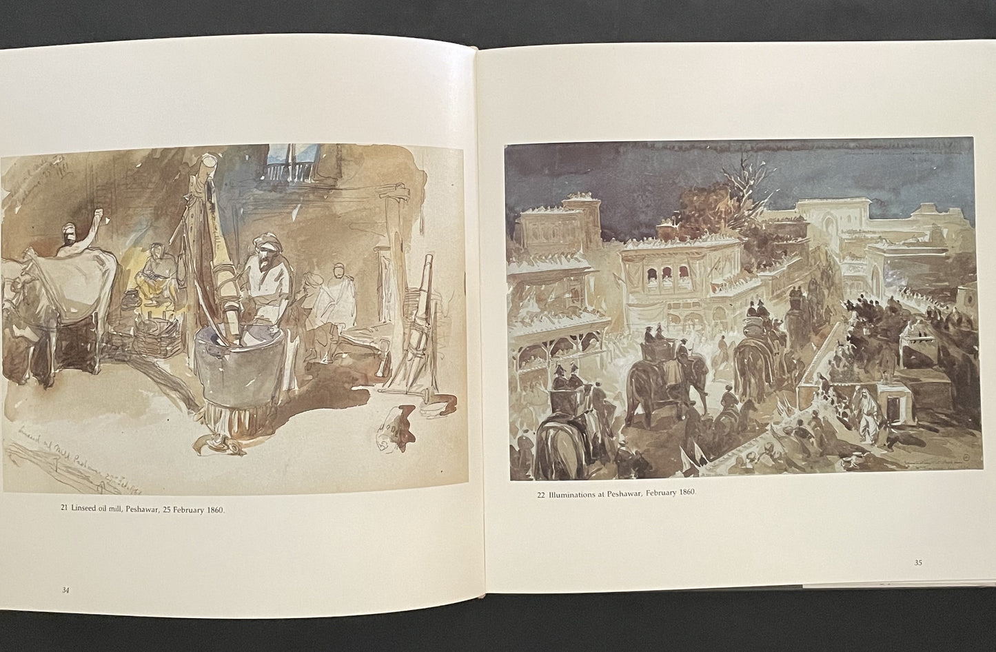 Visions of India by Mildred Archer, William Simpson