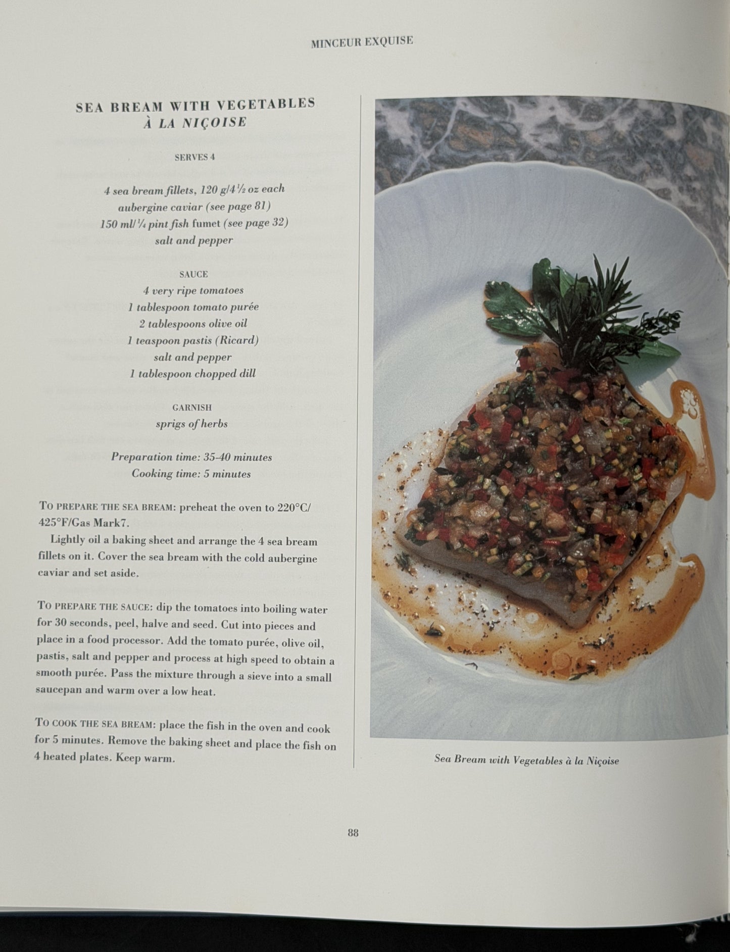 Minceur Exquise by Michel Guérard, Alain Coumont