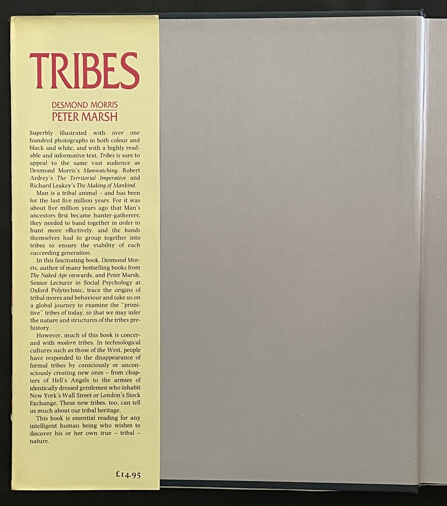 Tribes by Peter E. Marsh, Desmond Morris