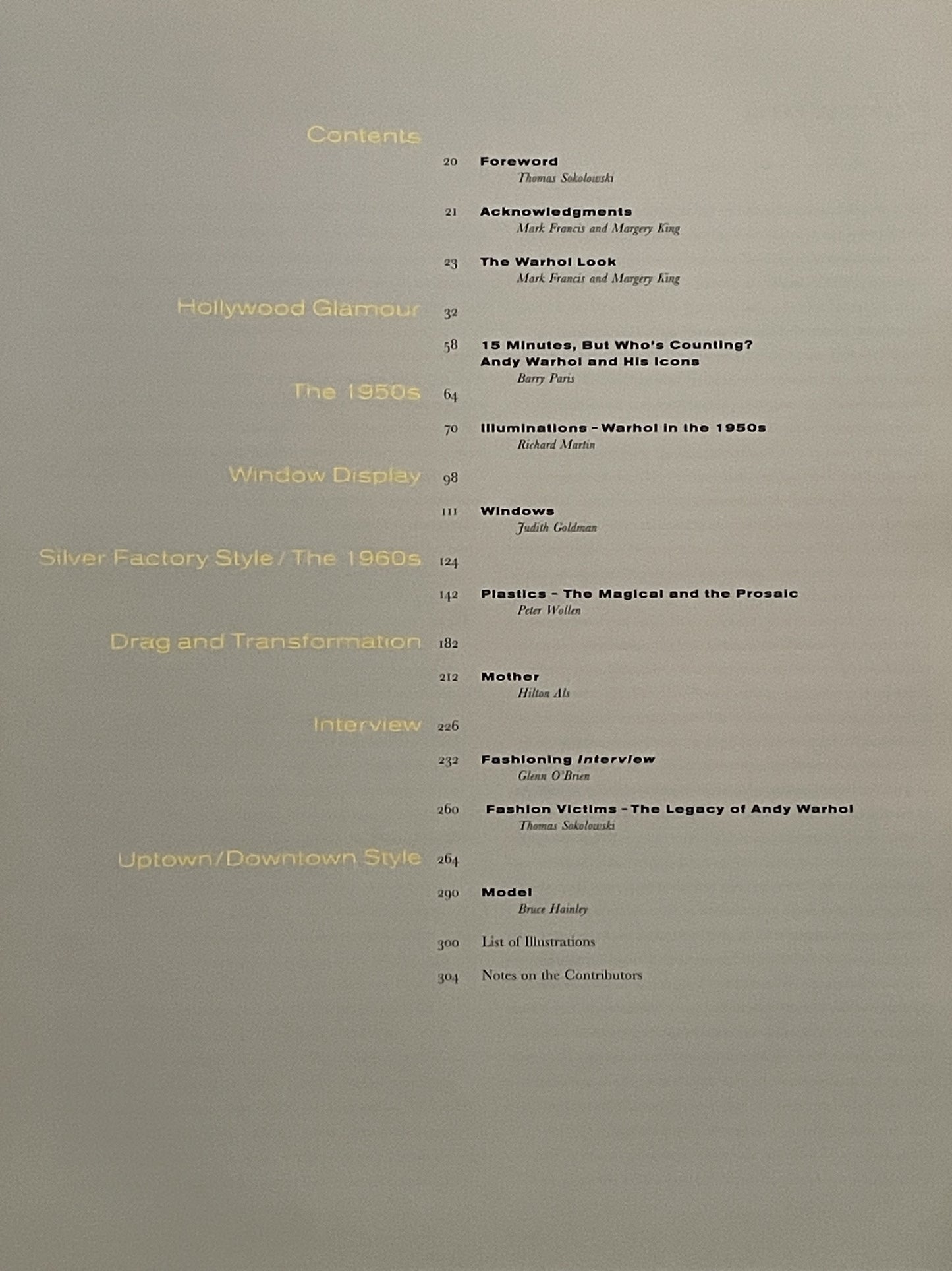 The Warhol Look by Hilton Als
