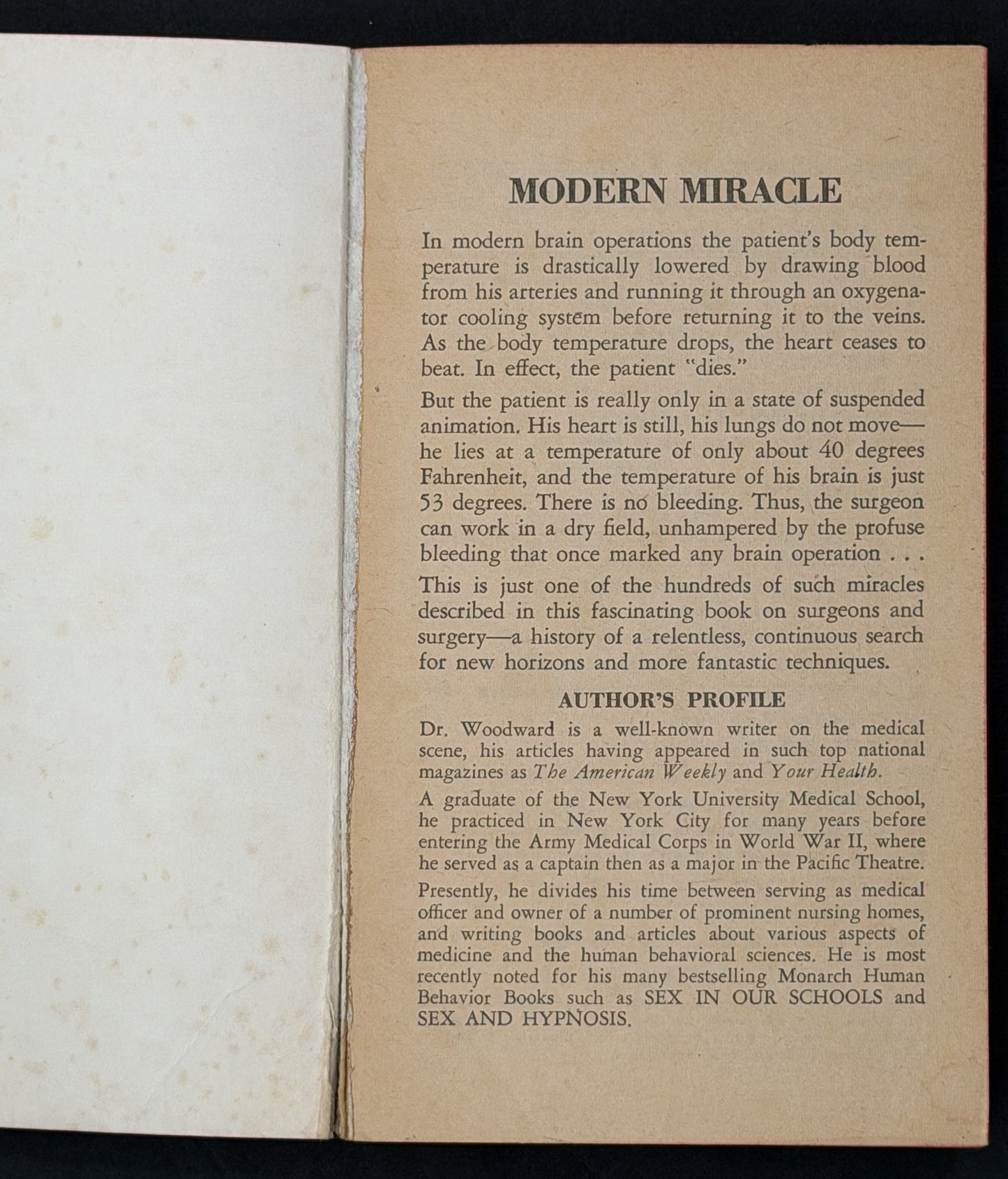 The History of Surgery by L. T. Woodward, M.D.