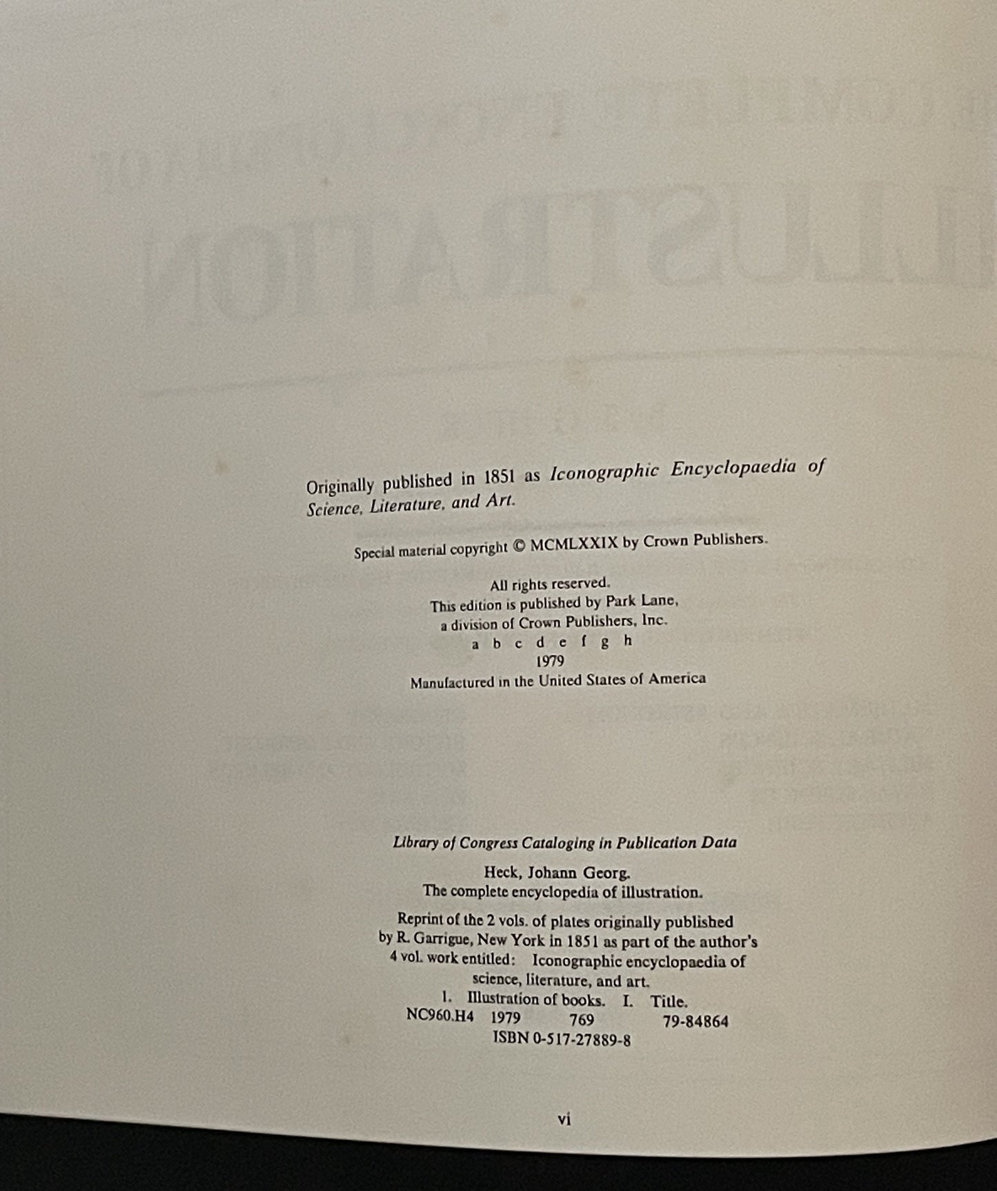 The Complete Encyclopedia of Illustration by Johann Georg Heck