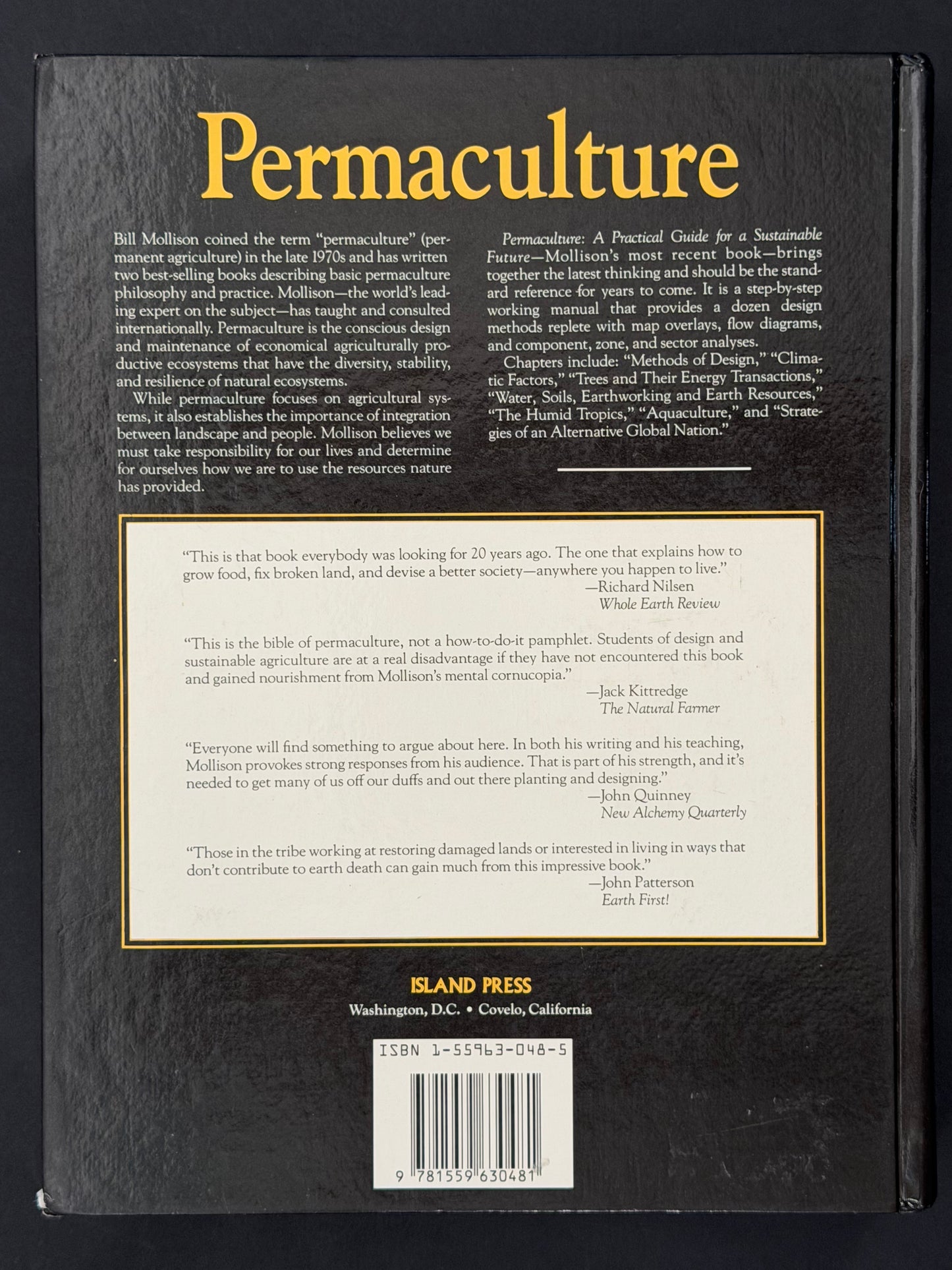 Permaculture by B. C. Mollison