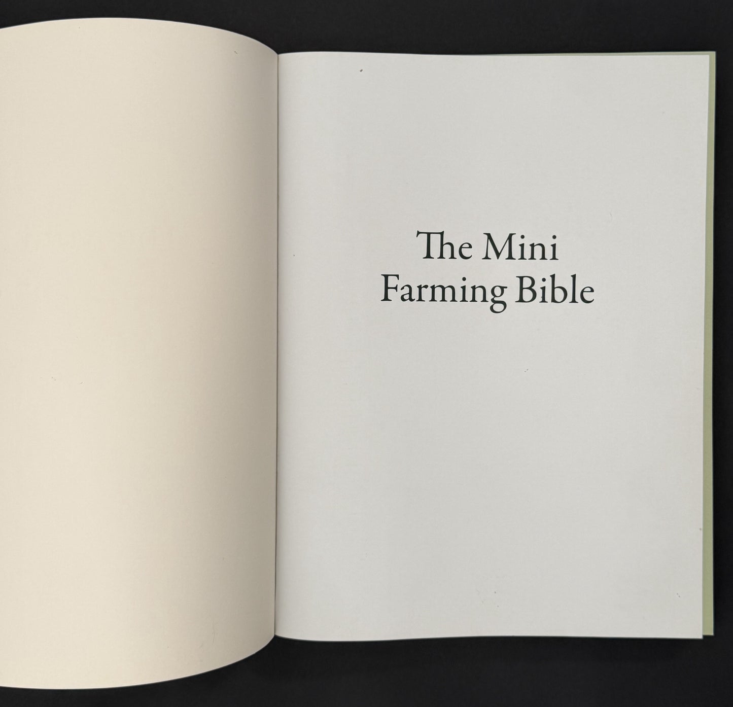 The Mini Farming Bible by Brett L. Markham