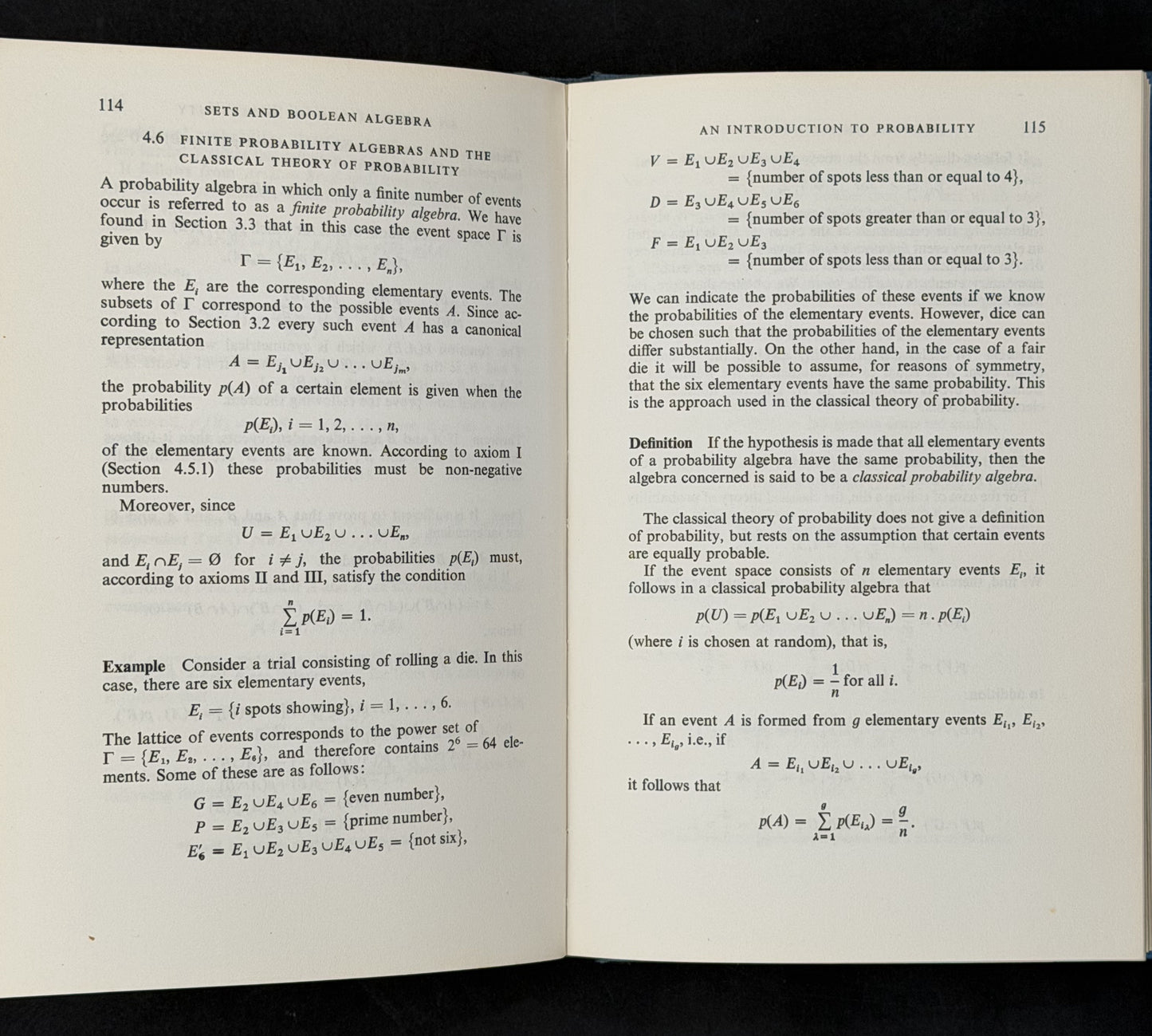 Sets and Boolean Algebra by Marcel Rueff and Max Jeger