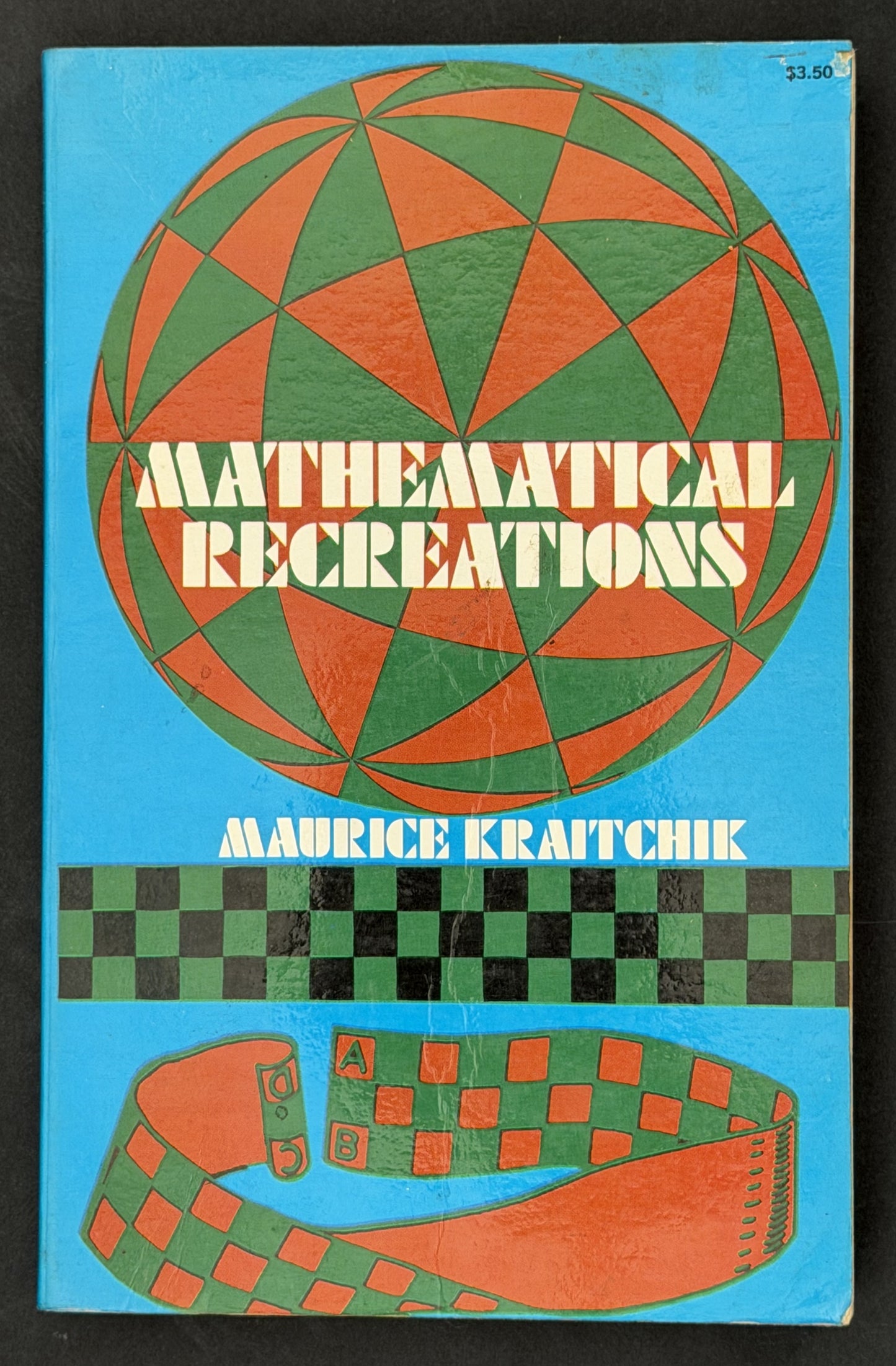 CHECK Mathematical Recreations by Maurice Kraitchik