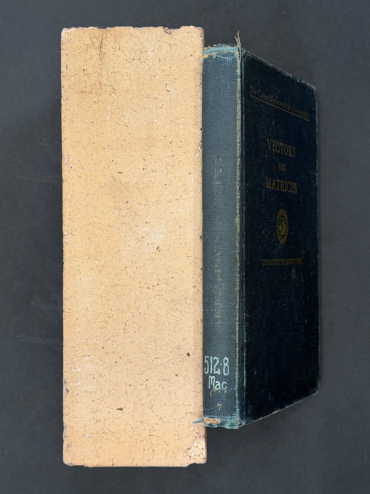 Vectors and Matrices by Cyrus Colton MacDuffee