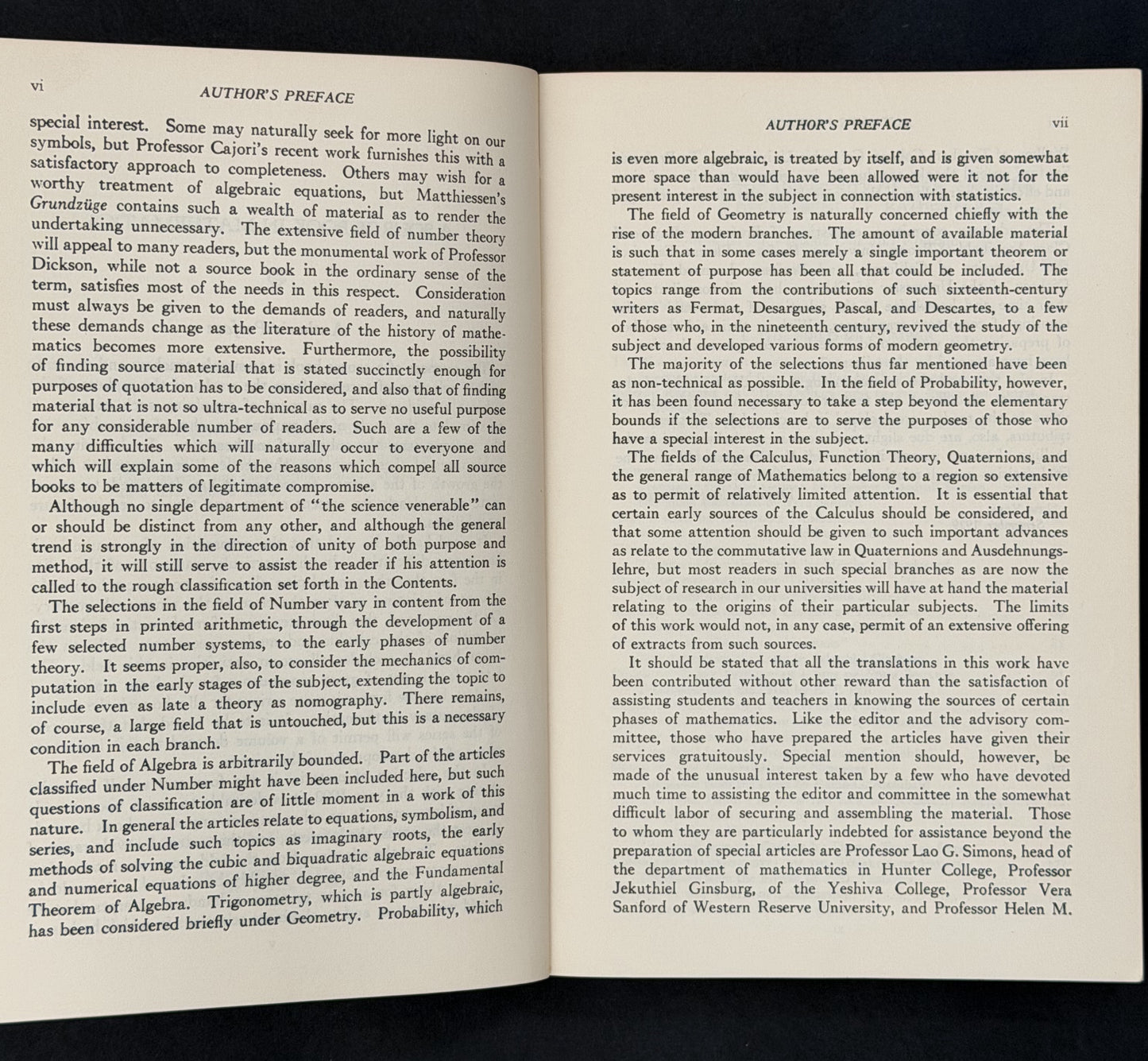 A Source Book in Mathematics by David Eugene Smith