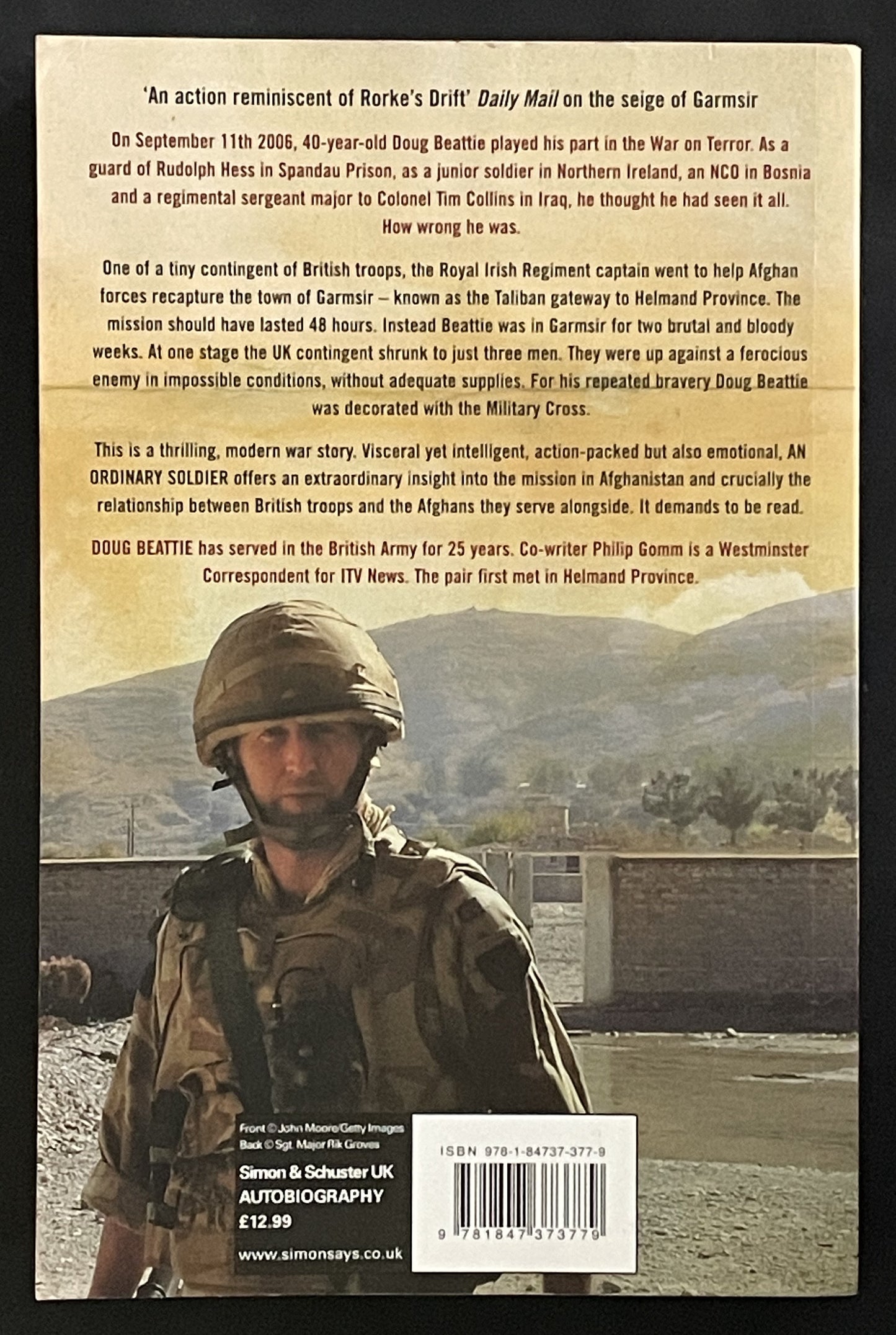 An Ordinary Soldier by Doug Beattie, Philip Gomm