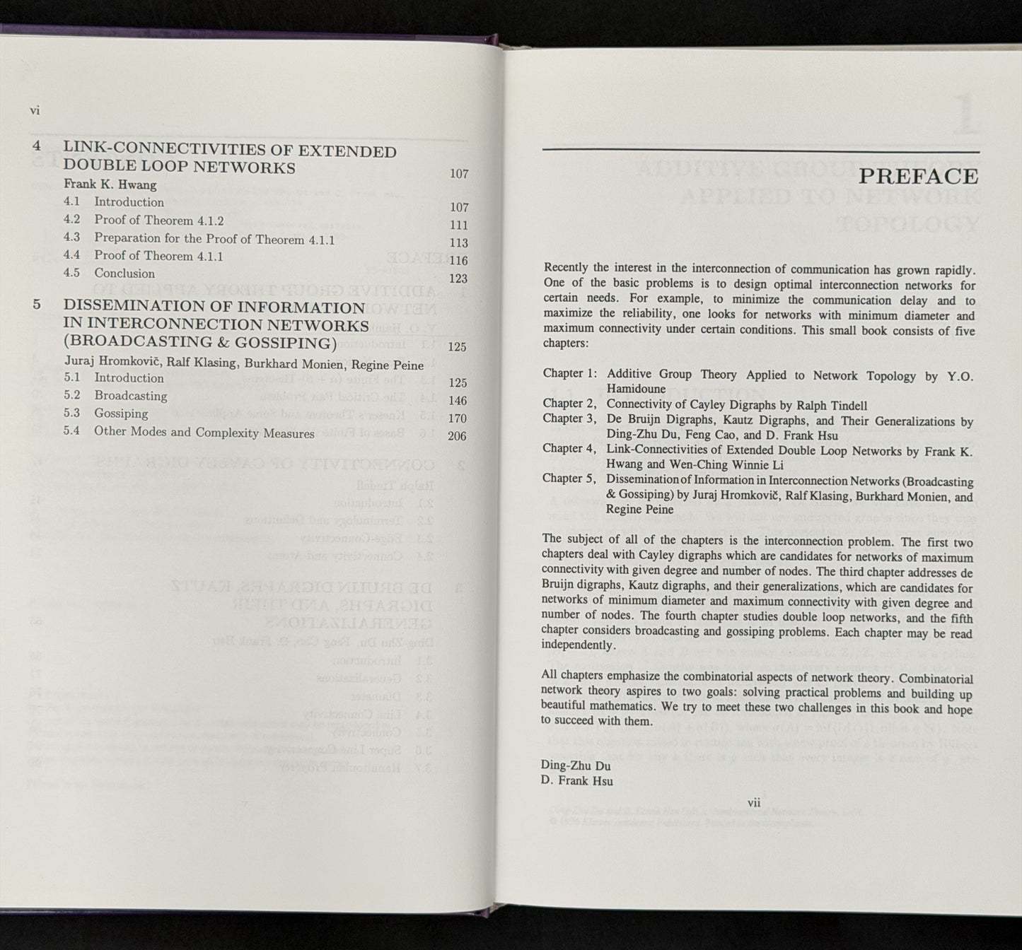 Combinatorial Network Theory by Ding-Zhu Du, F. Hsu