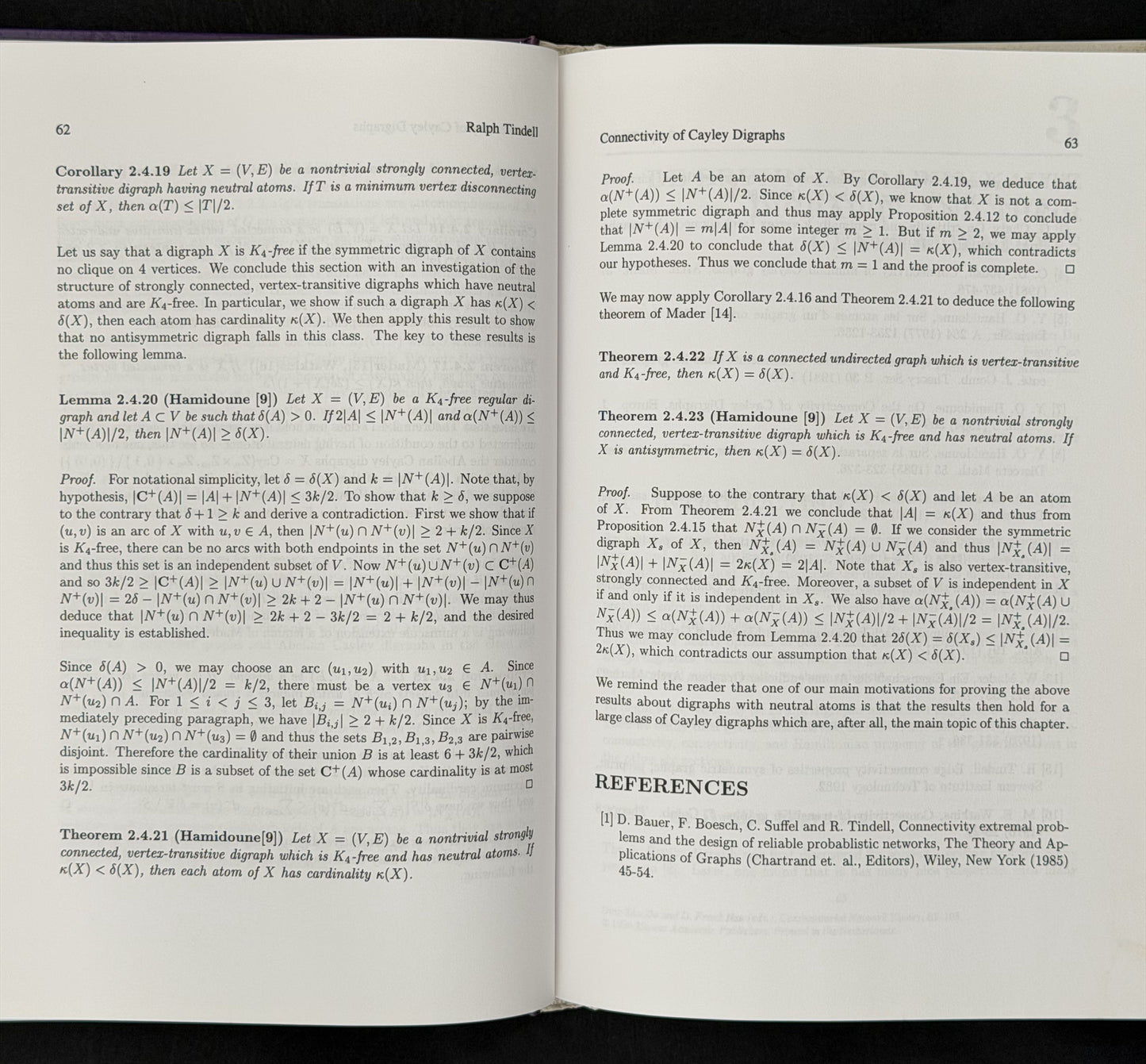 Combinatorial Network Theory by Ding-Zhu Du, F. Hsu