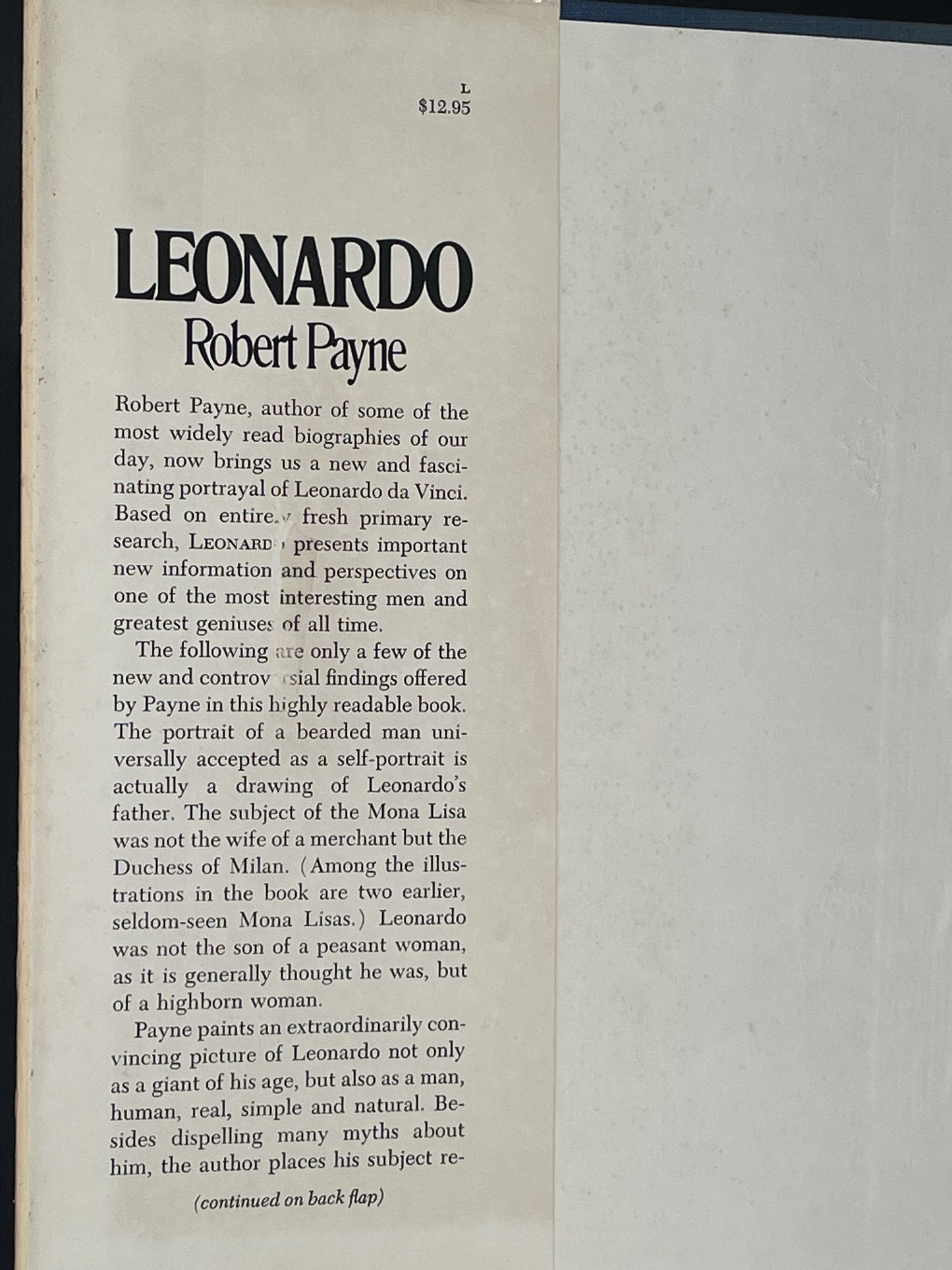 Leonardo by Robert Payne